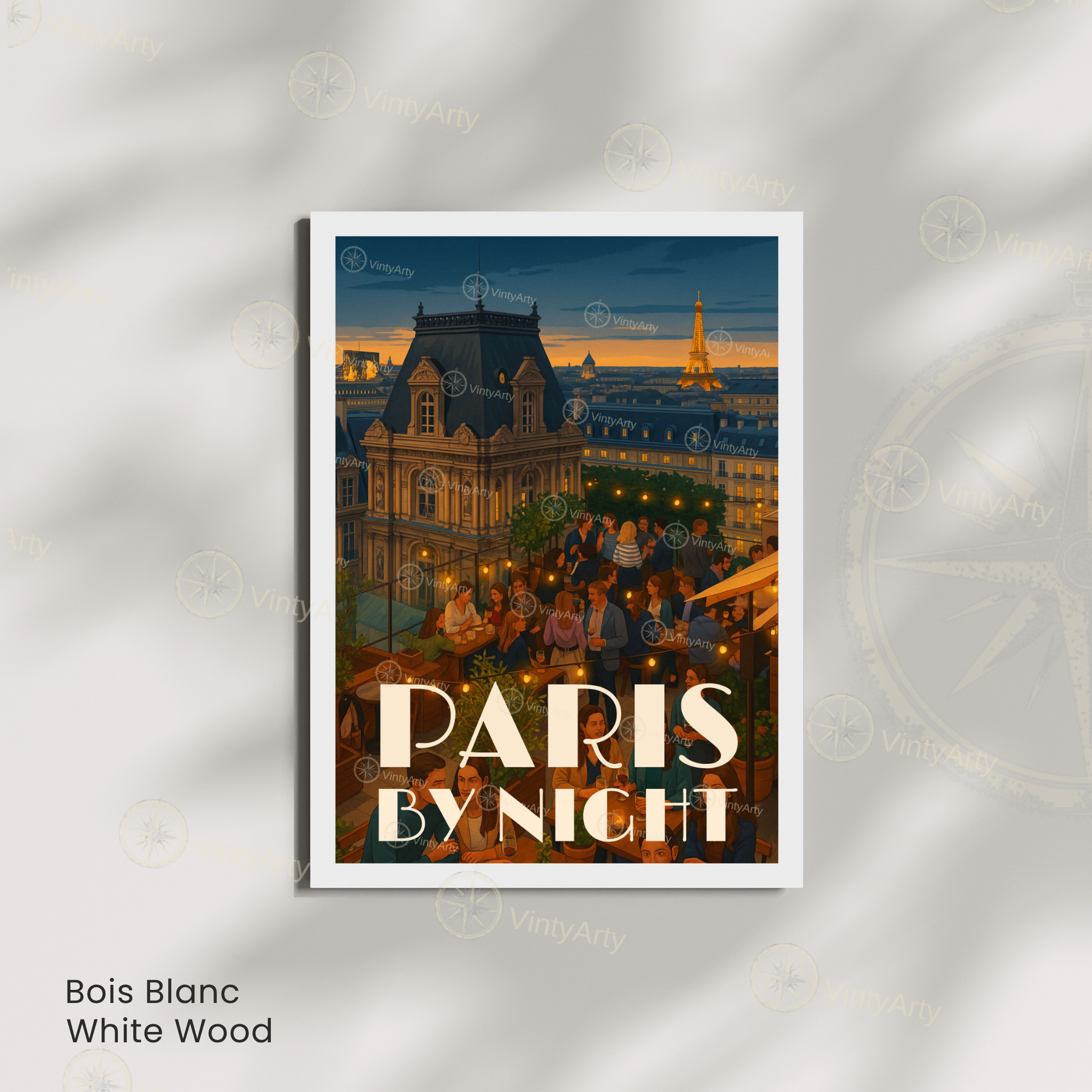 Affiche Paris | Poster déco Tour Eiffel | Affiche France