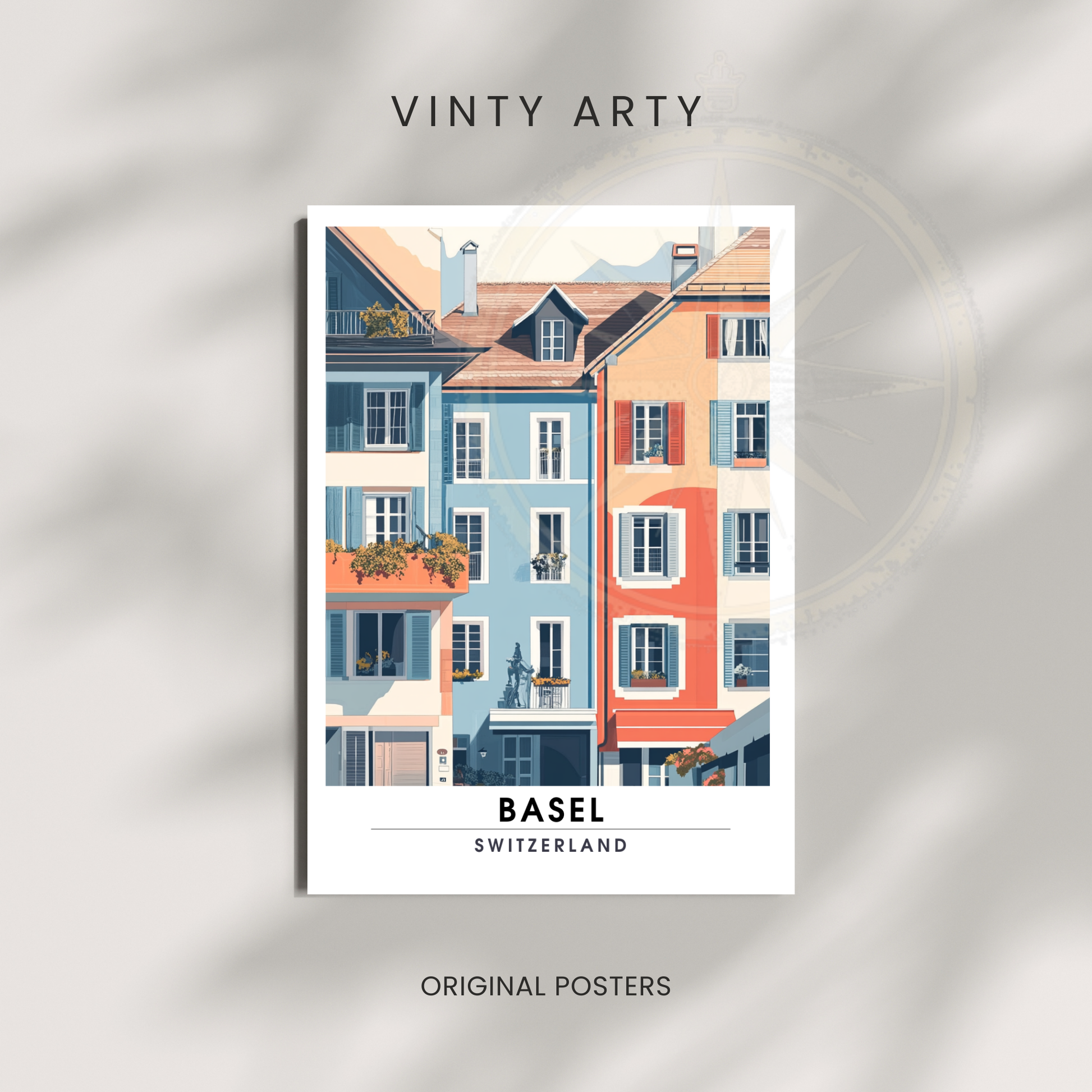 Affiche Bâle | Impression Suisse | Affiche Suisse