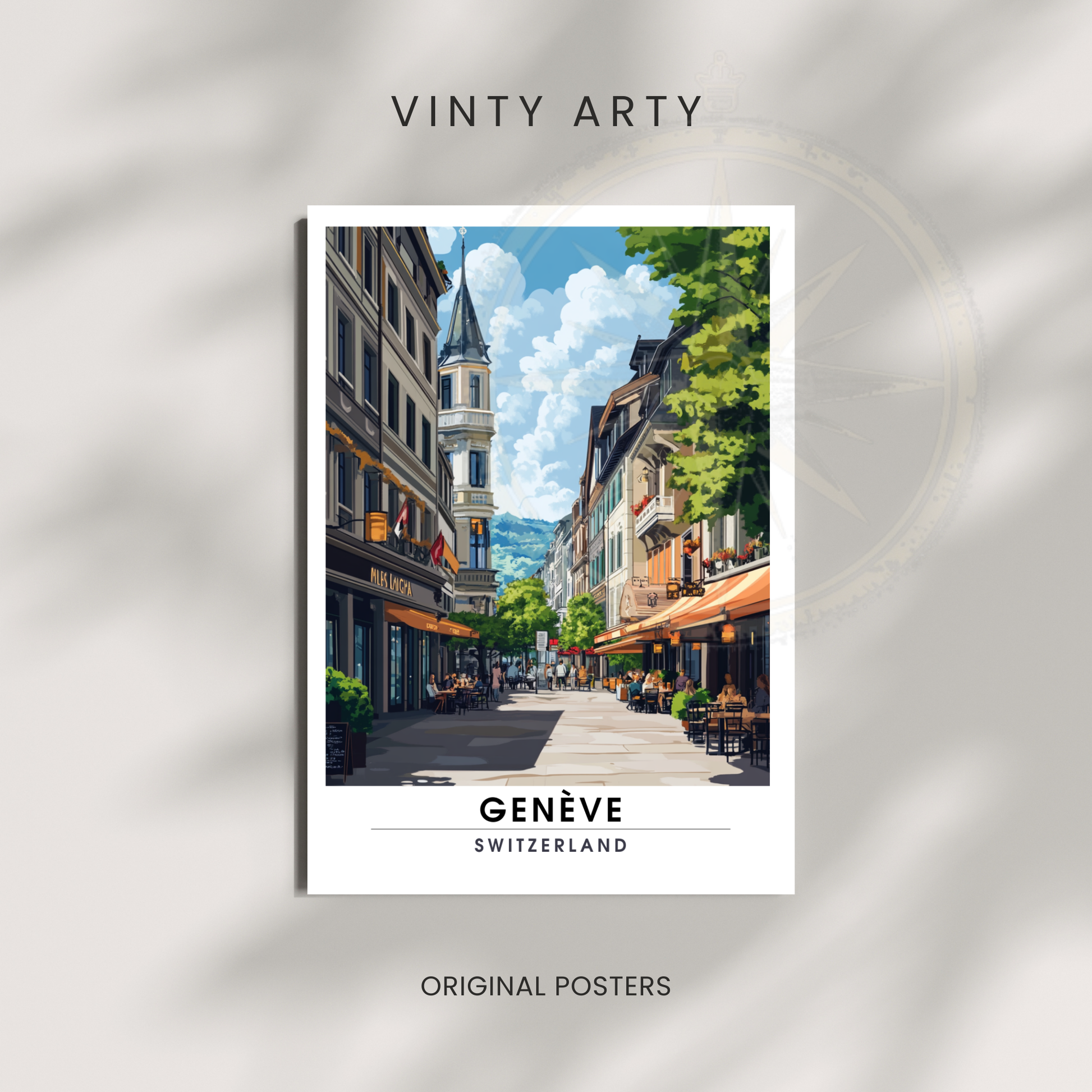 Affiche Genève | Poster Suisse | Affiche Suisse