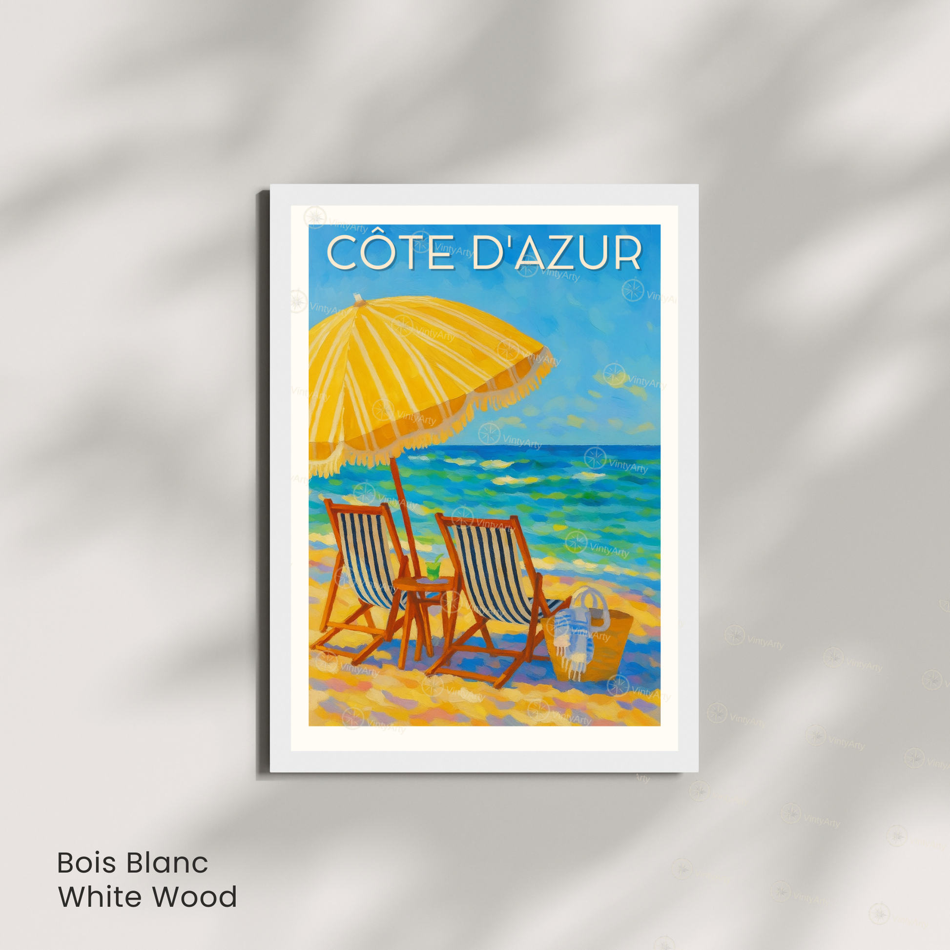 Affiche Côte d’Azur | Impression Côte d’Azur | Affiche France