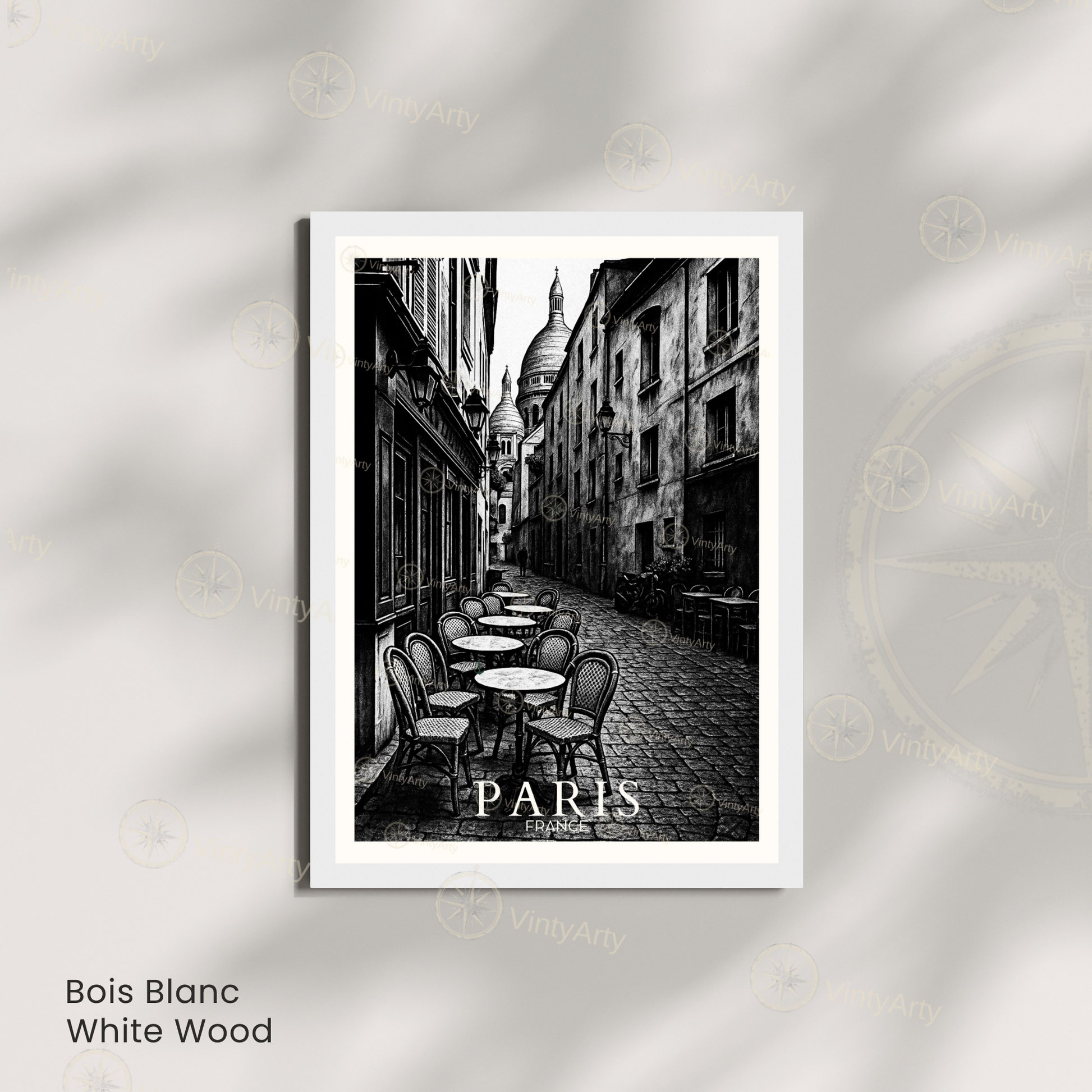 Affiche Paris | Poster Montmartre - Sacré Cœur | Affiche France