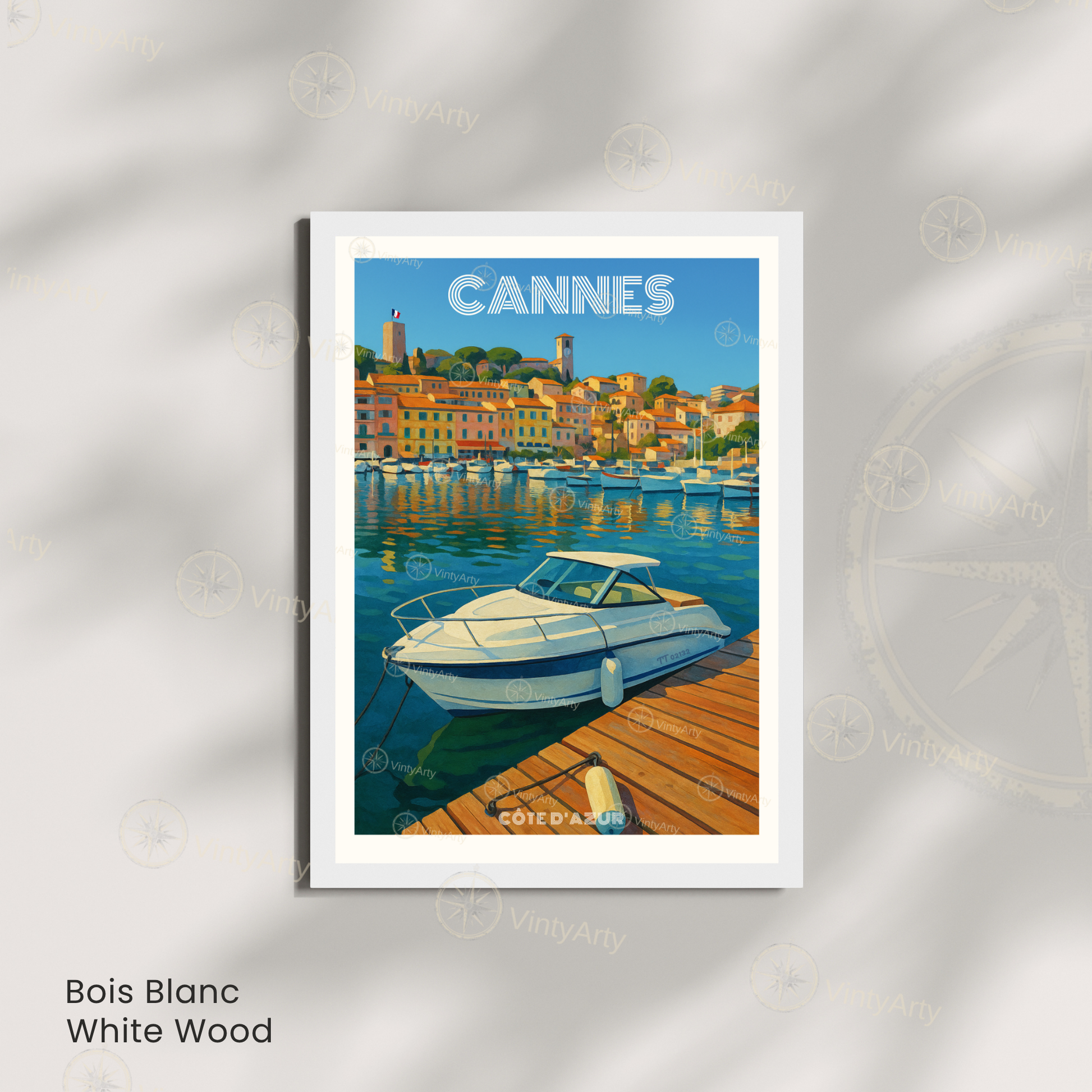 Affiche Cannes | Poster Côte d’Azur | Affiche France