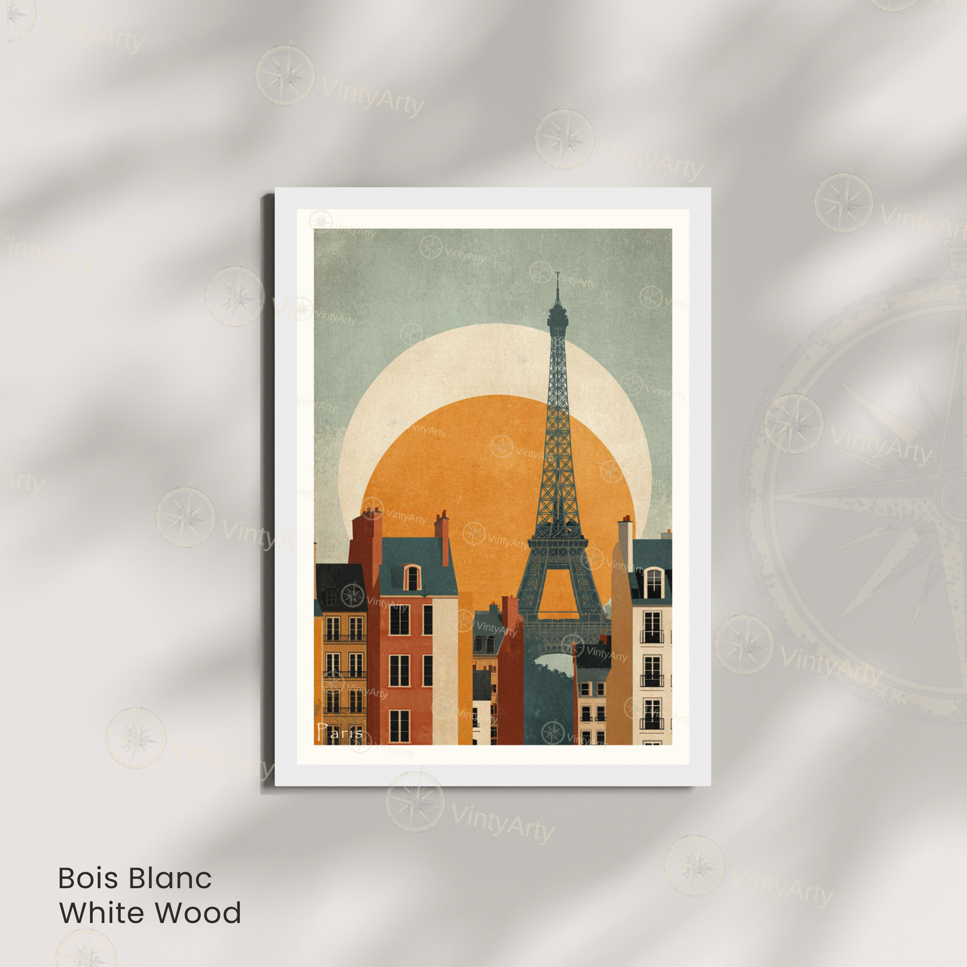 Affiche Paris | Poster Tour Eiffel | Affiche France