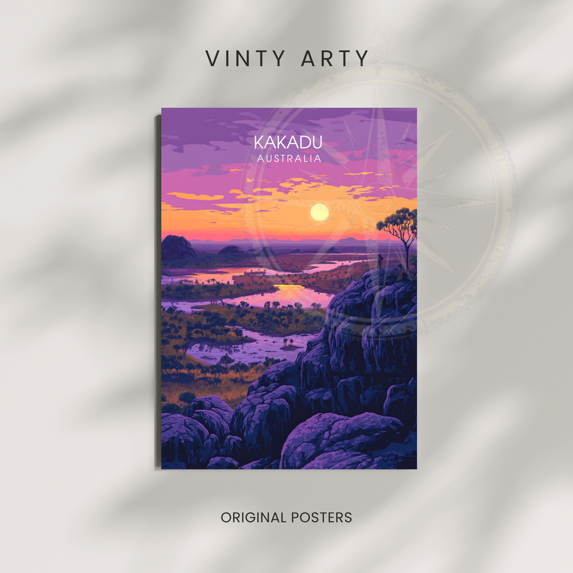 Affiche Parc national de Kakadu | Impression Australie | Affiche Australie