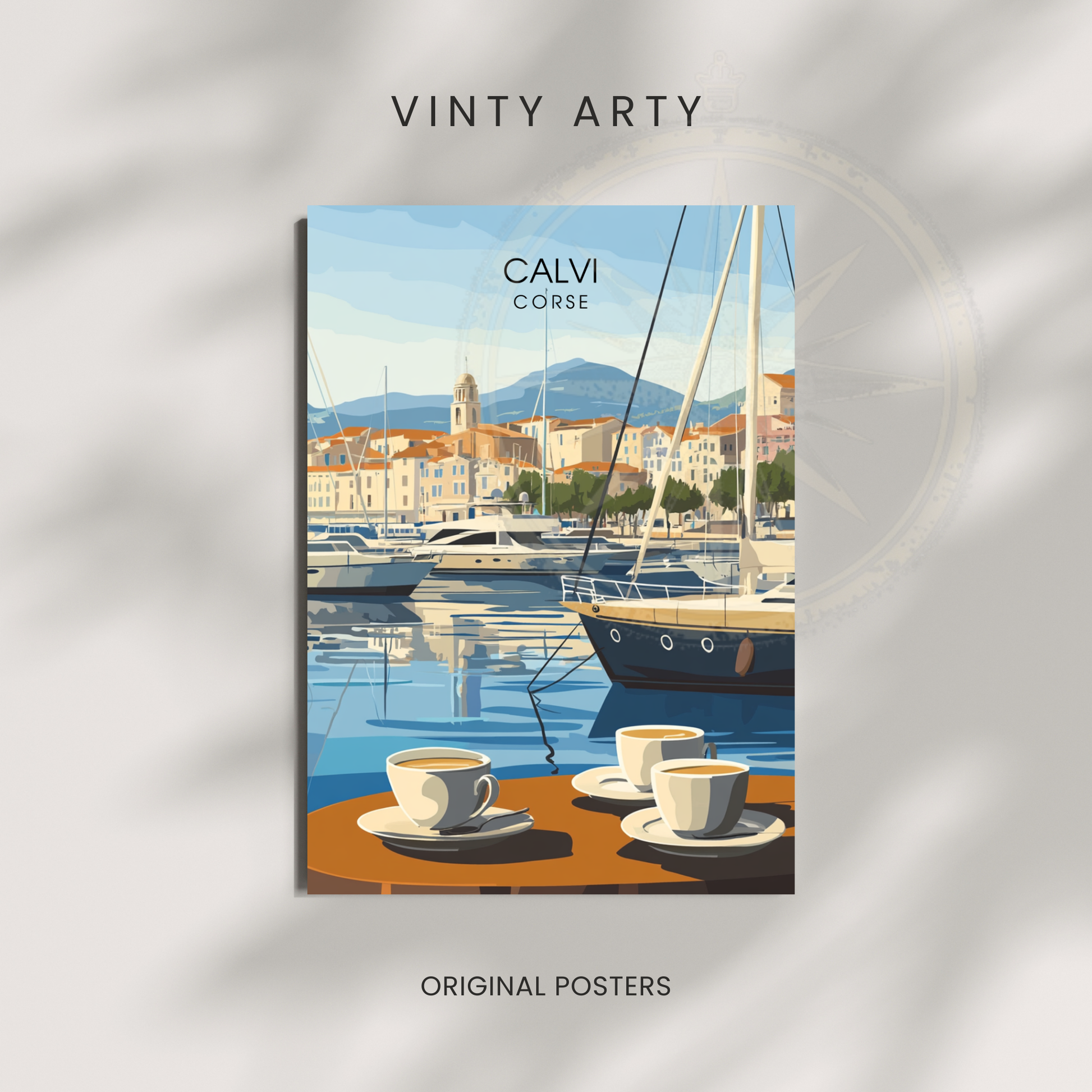 Affiche Calvi | Impression Corse | Affiche Corse