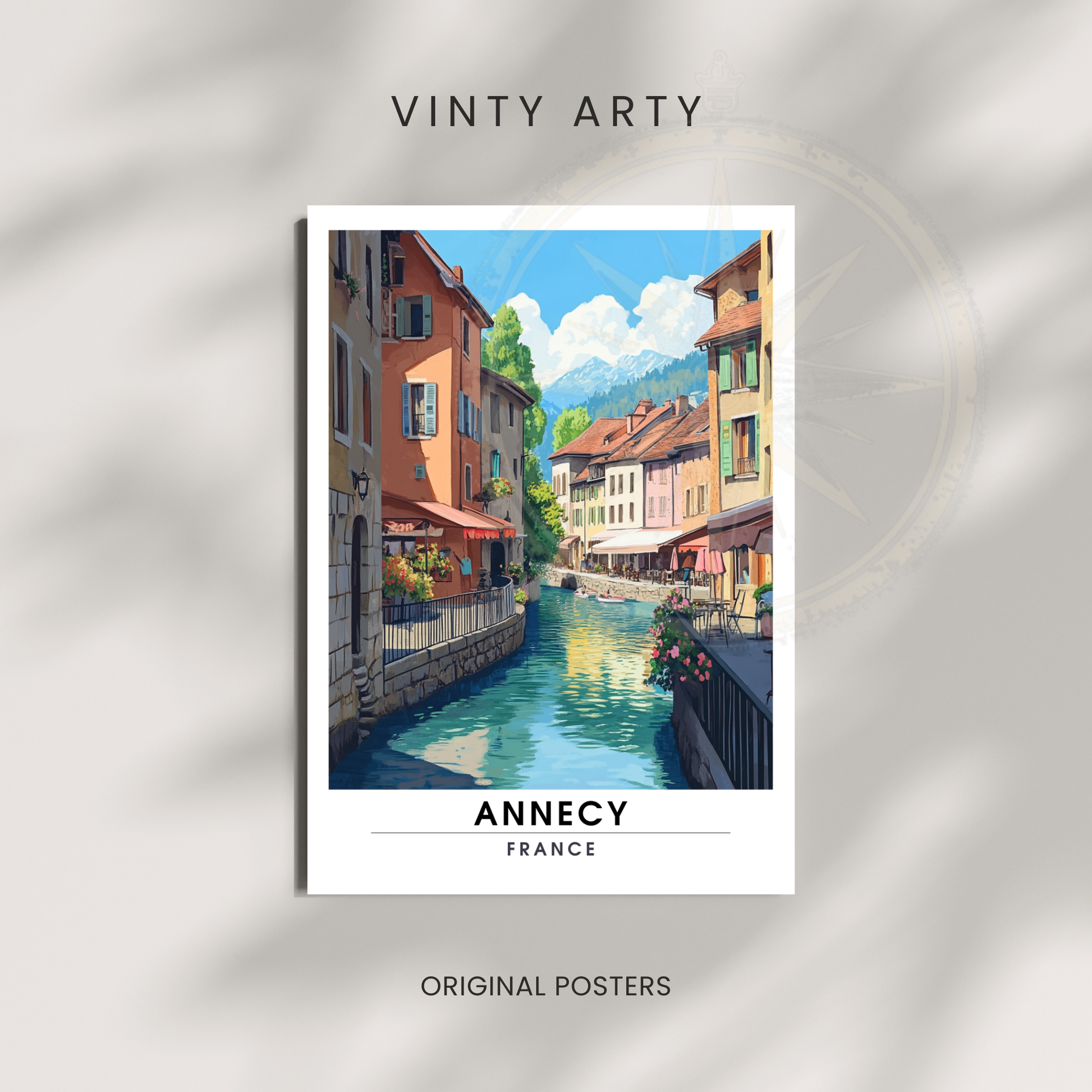 Affiche Annecy | Poster France | Affiche France