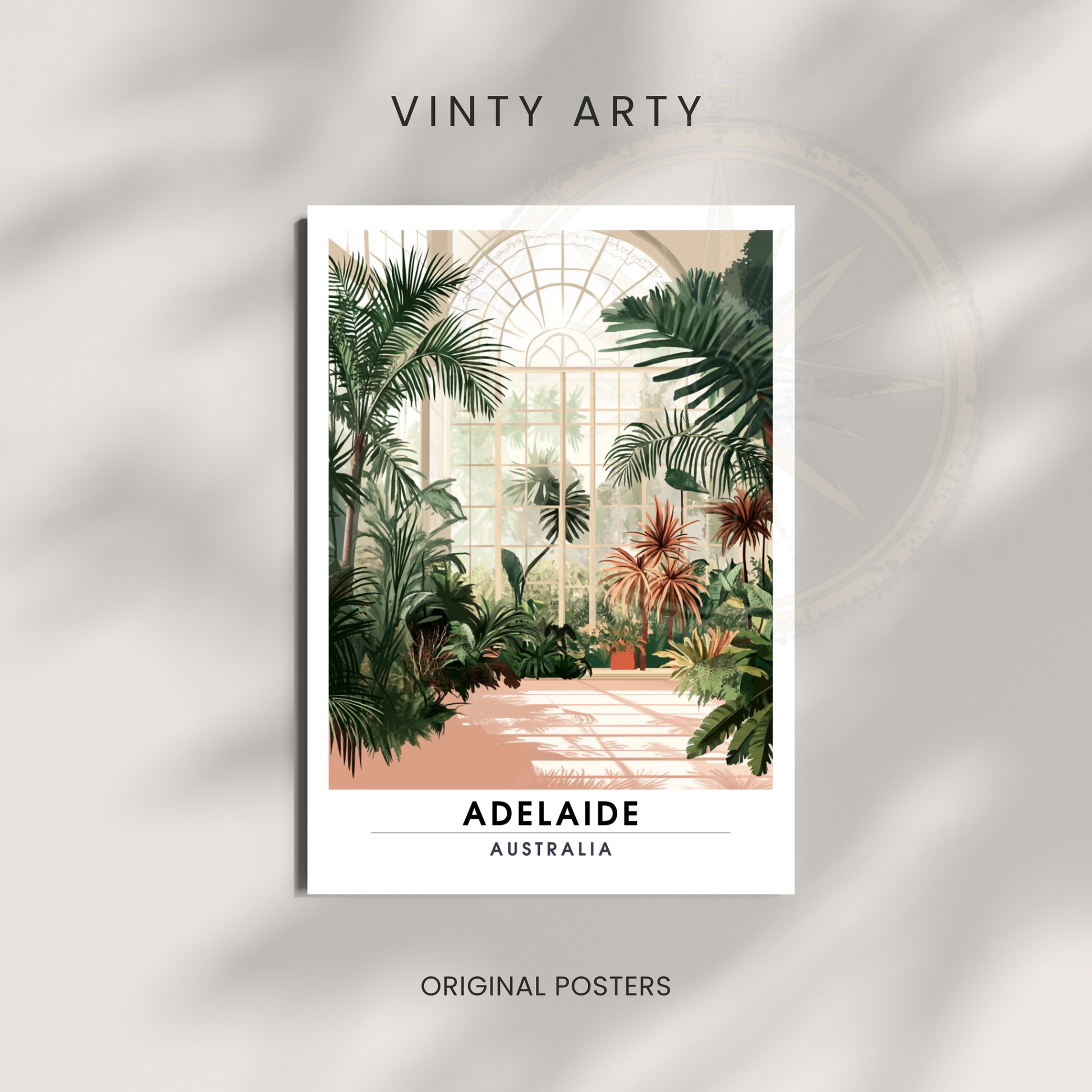 Affiche Adélaïde | Poster décoratif Australie | Affiche Australie