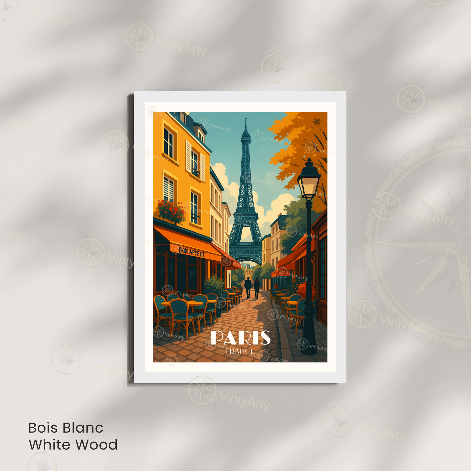 Affiche Paris | Impression déco Tour Eiffel | Affiche France