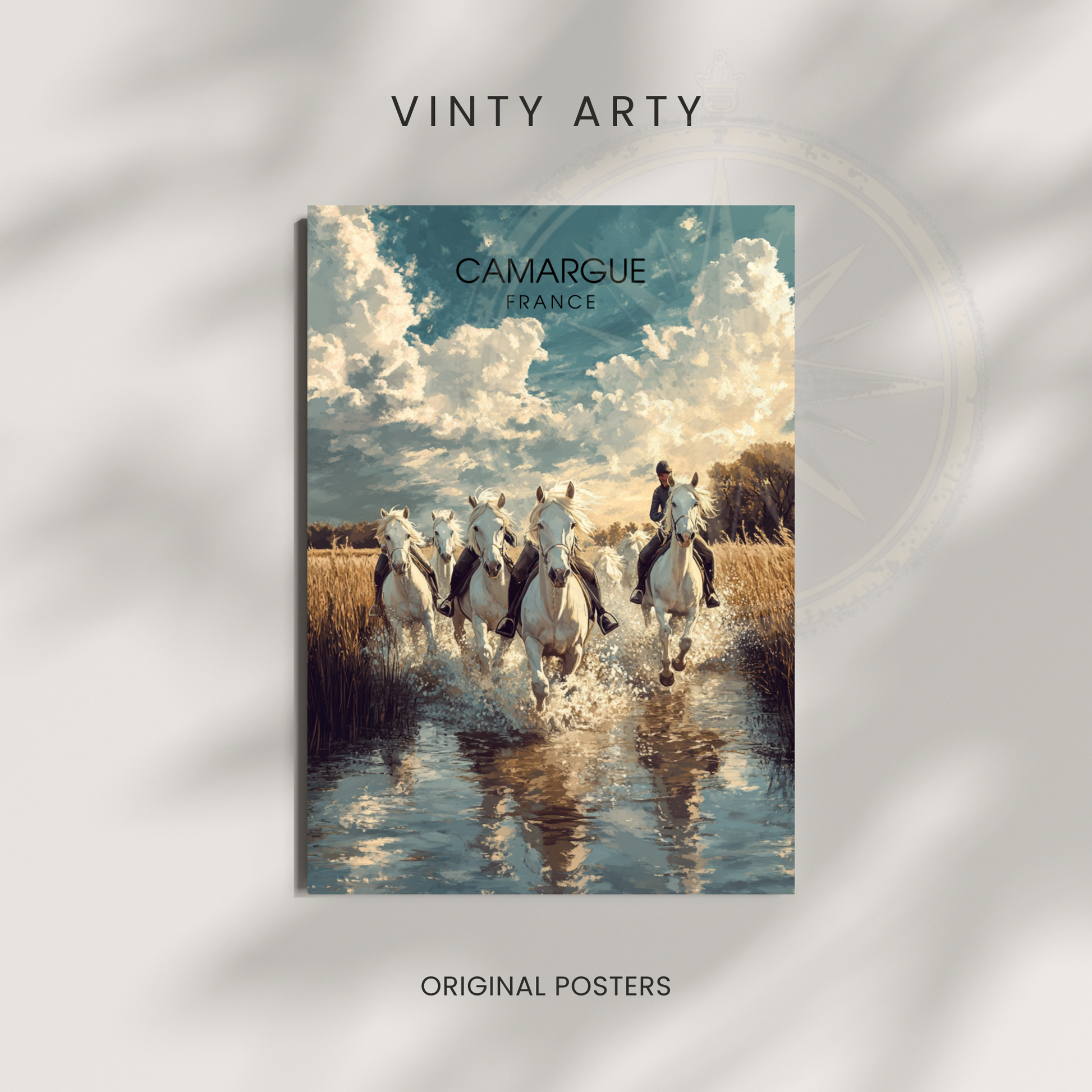 Affiche Camargue  | Impression france |  France