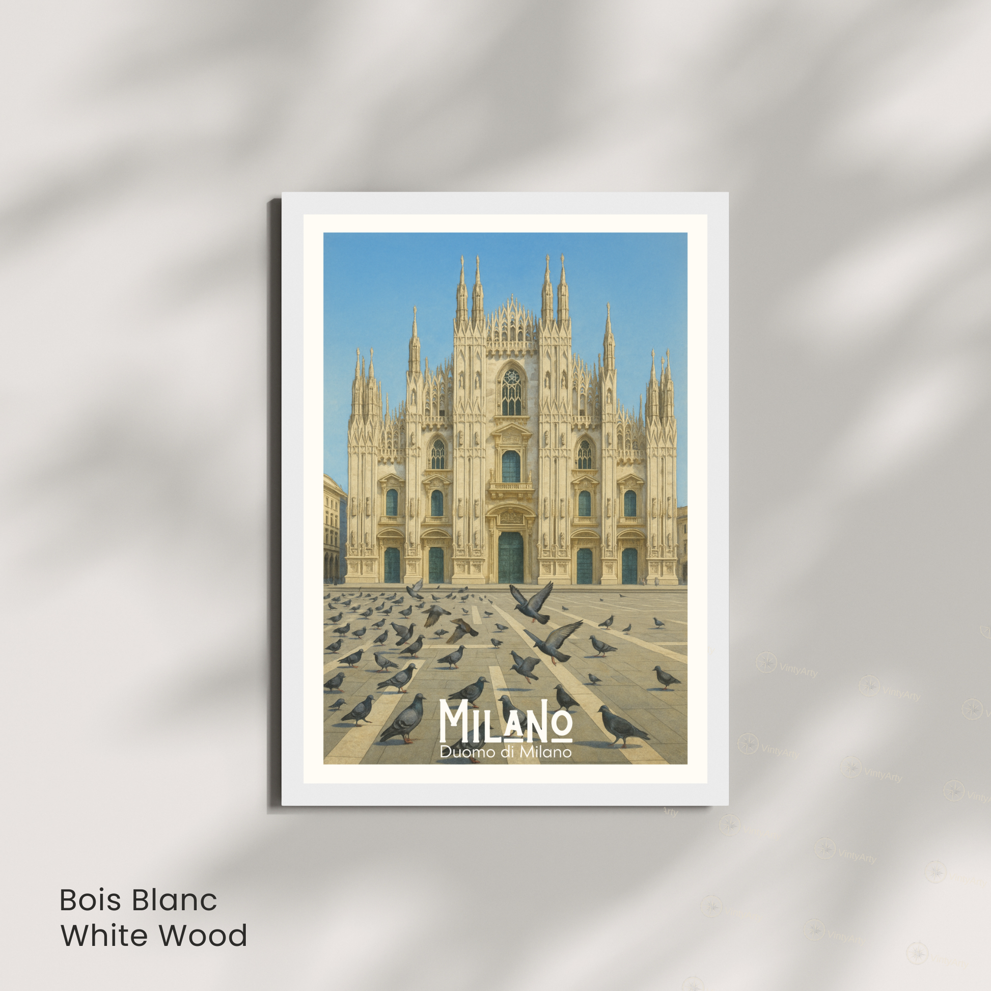 Affiche Milan | Poster Cathédrale de Milan | Affiche Milan