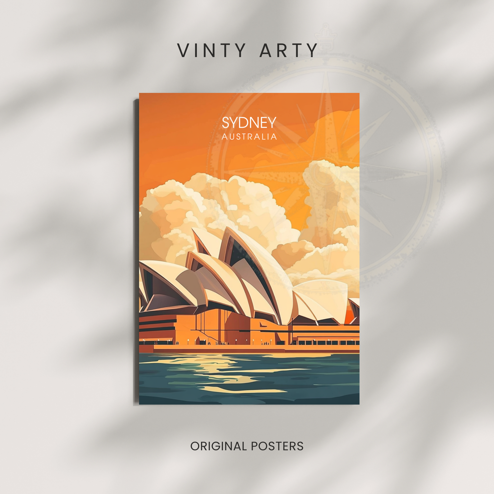 Affiche Sydney | Poster Australie | Affiche Australie