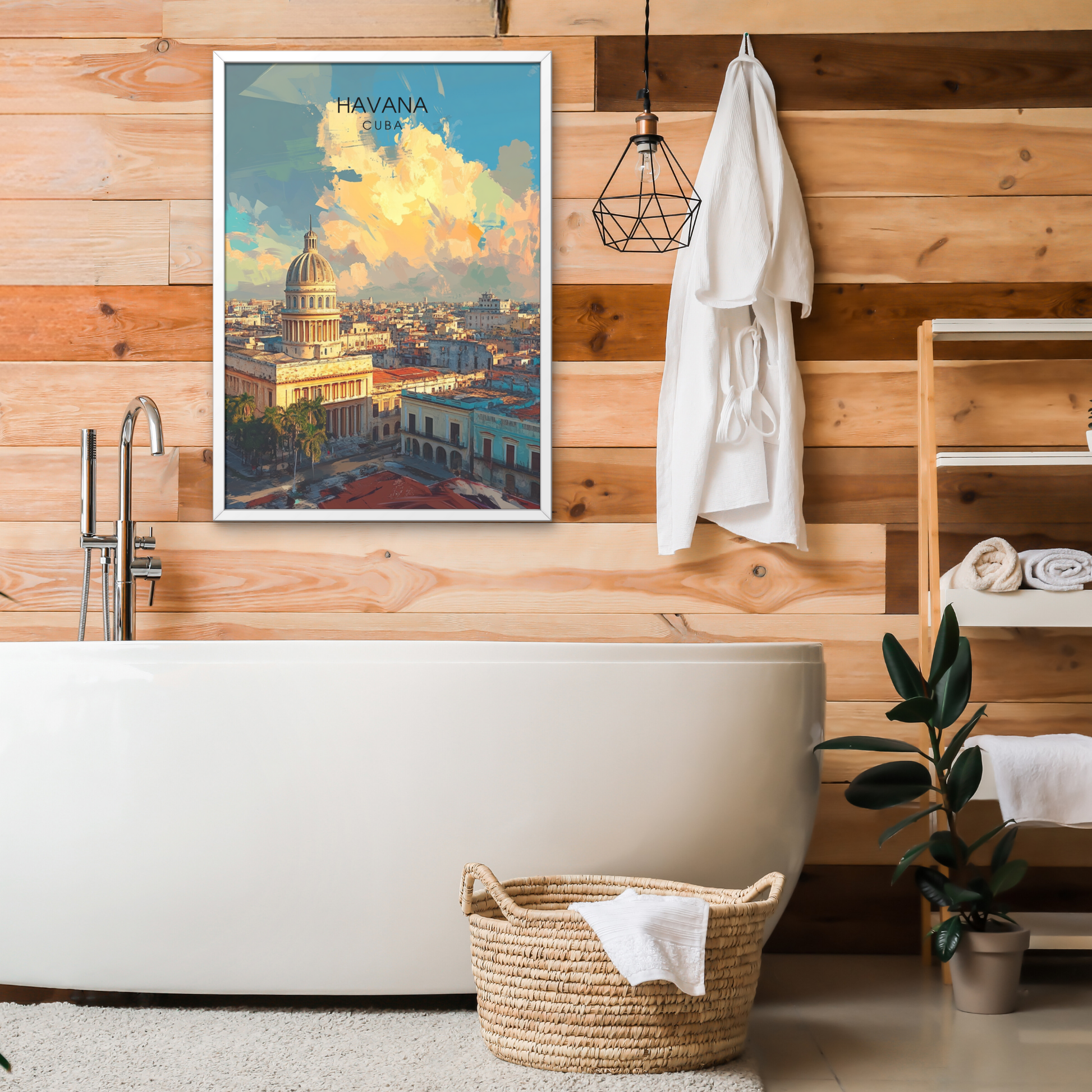 Affiche Havana | Art Murale Cuba | Affiche Cuba