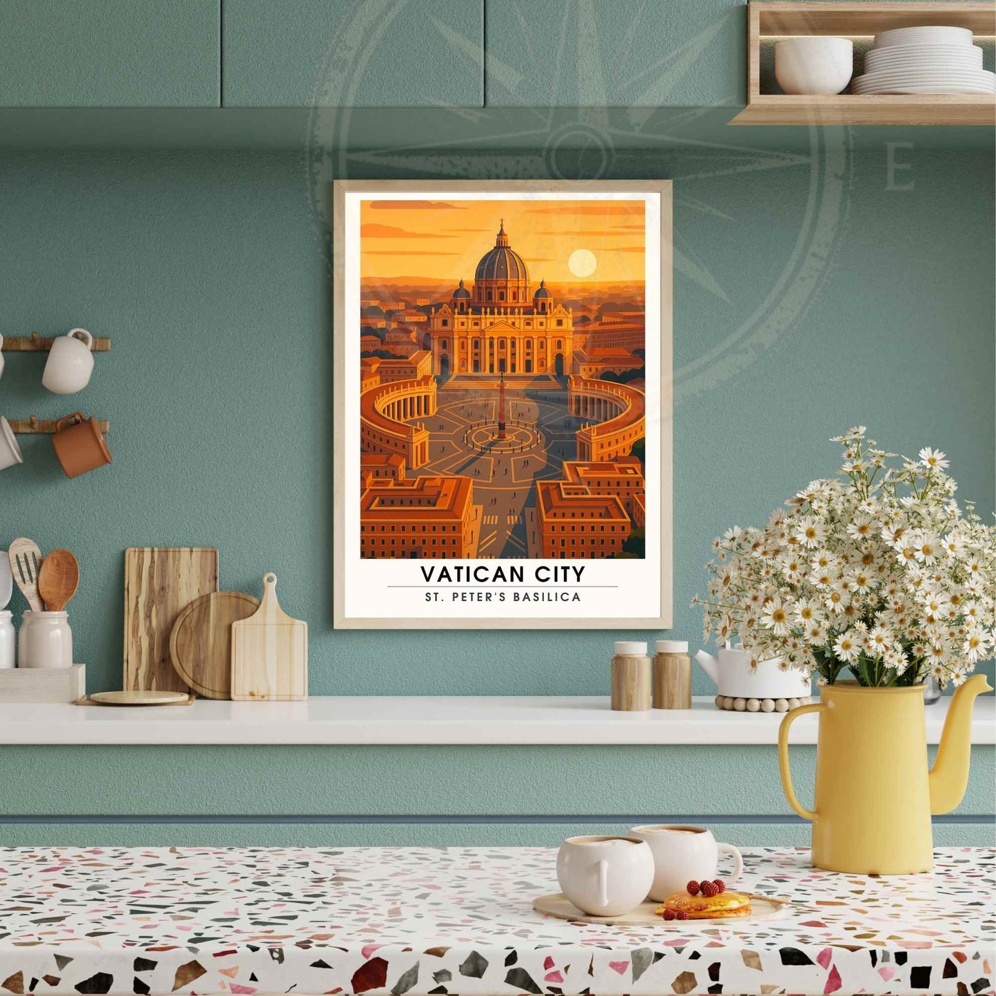 Affiche Vatican | Poster Vatican | Basilique Saint-Pierre