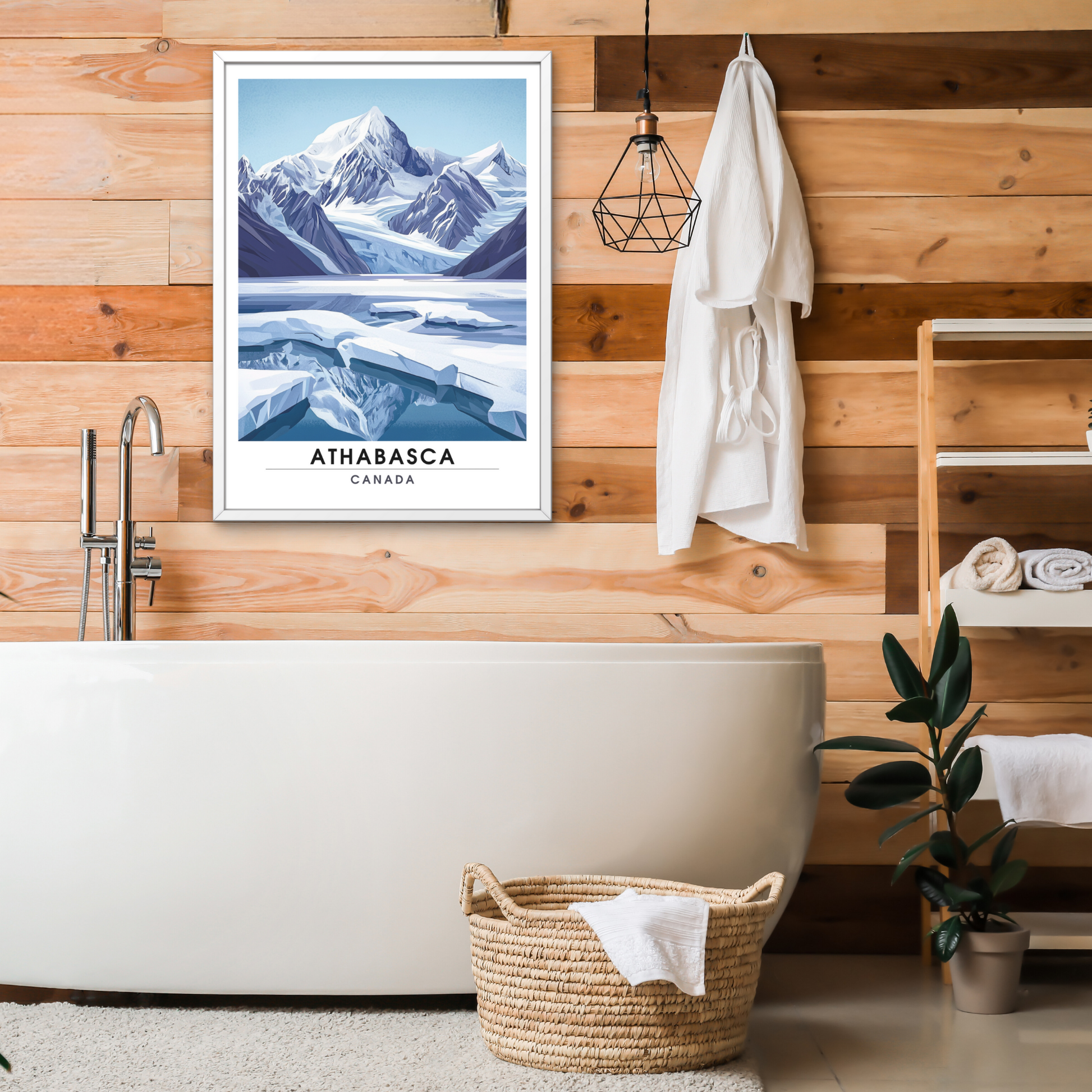 Affiche Glacier du athabasca | Poster Murale Canada | Affiche Canada