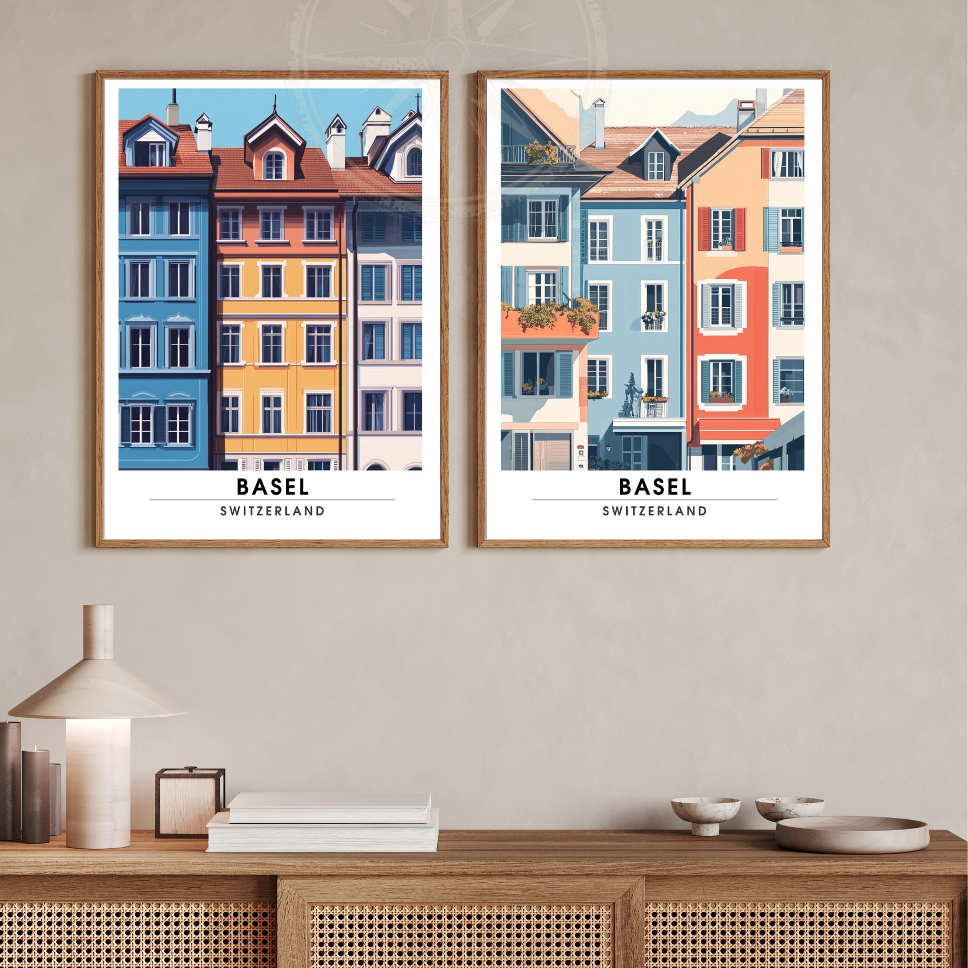 Affiche Bâle | Poster Suisse | Affiche Suisse