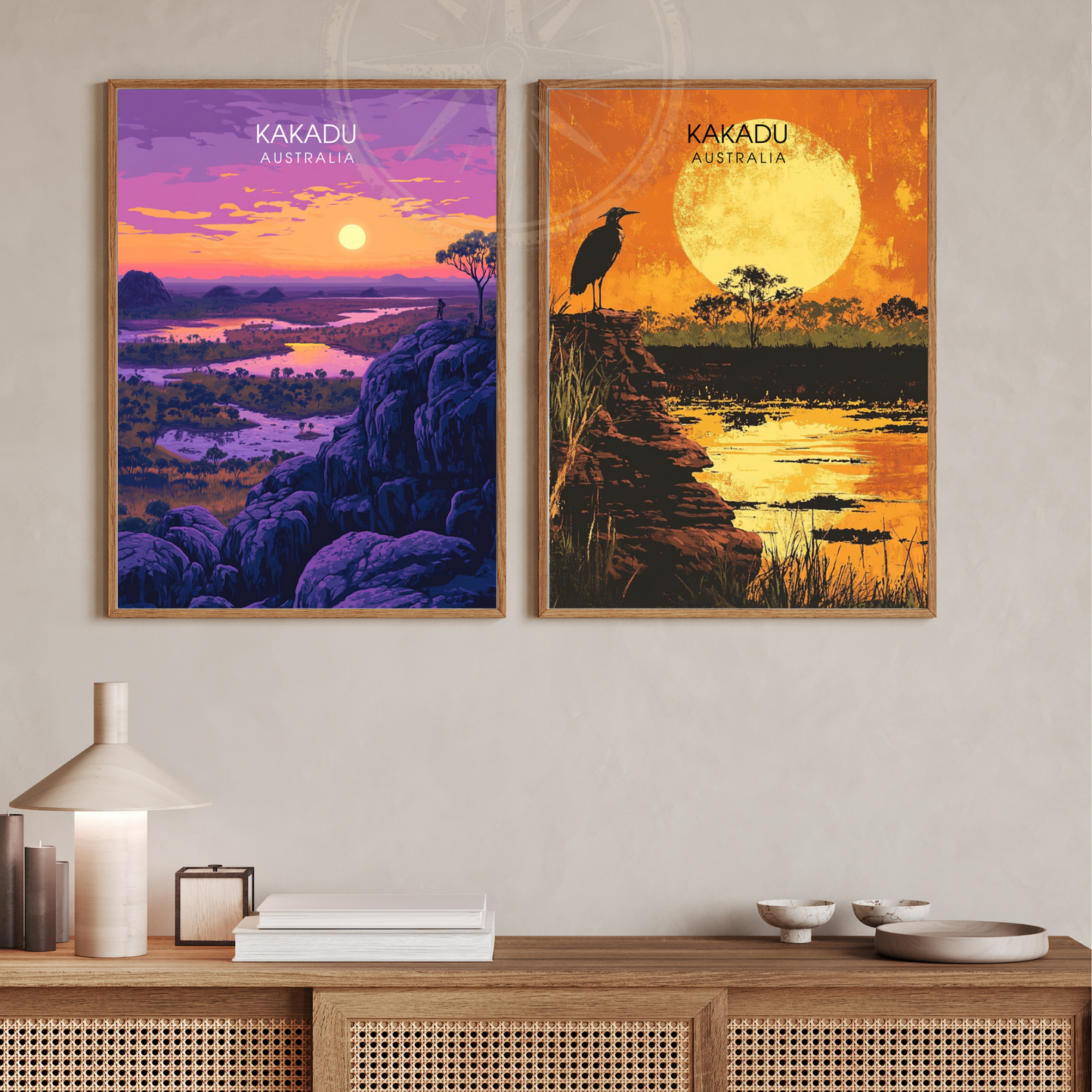 Affiche Parc national de Kakadu | Poster Australie | Affiche Australie