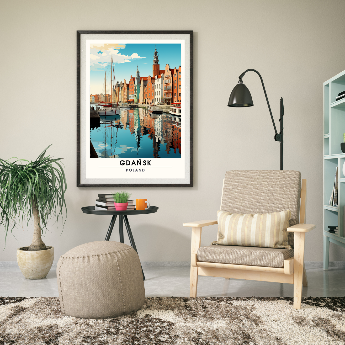 Poster Danzig, Polen | Danziger Reisedruck | Druck Danzig