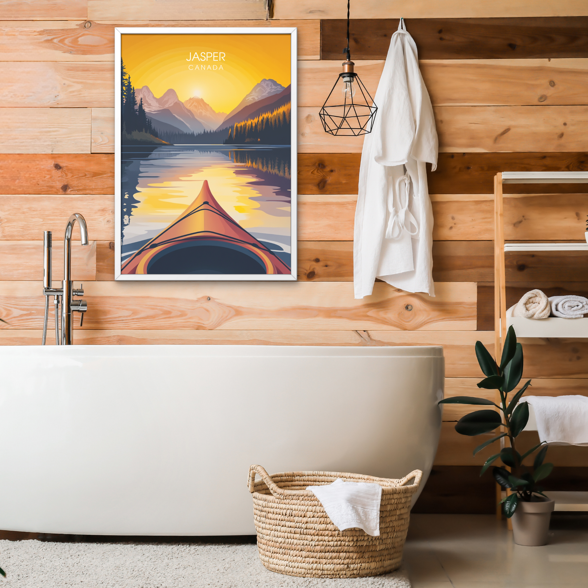 Affiche Parc national de jasper | Impression Canada | Affiche Canada