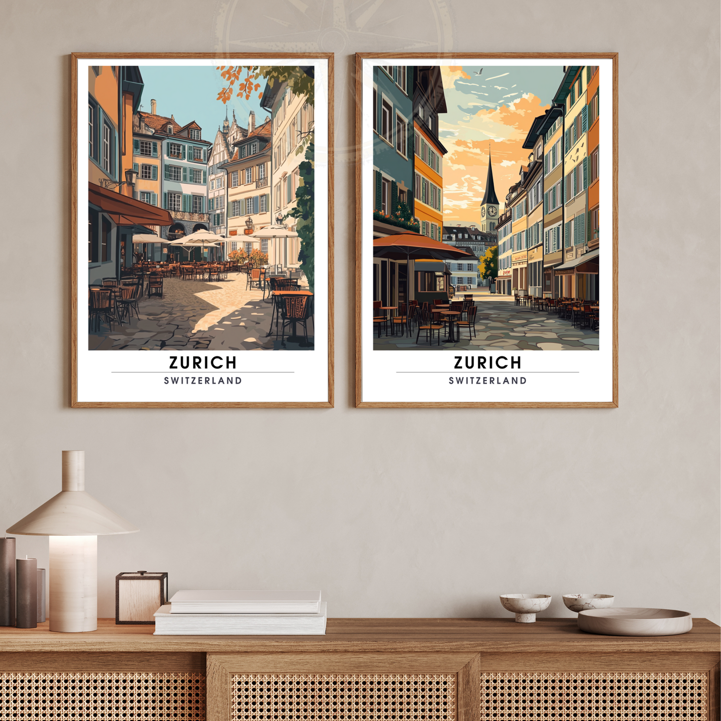Affiche Zurich | Poster Suisse | Affiche Suisse