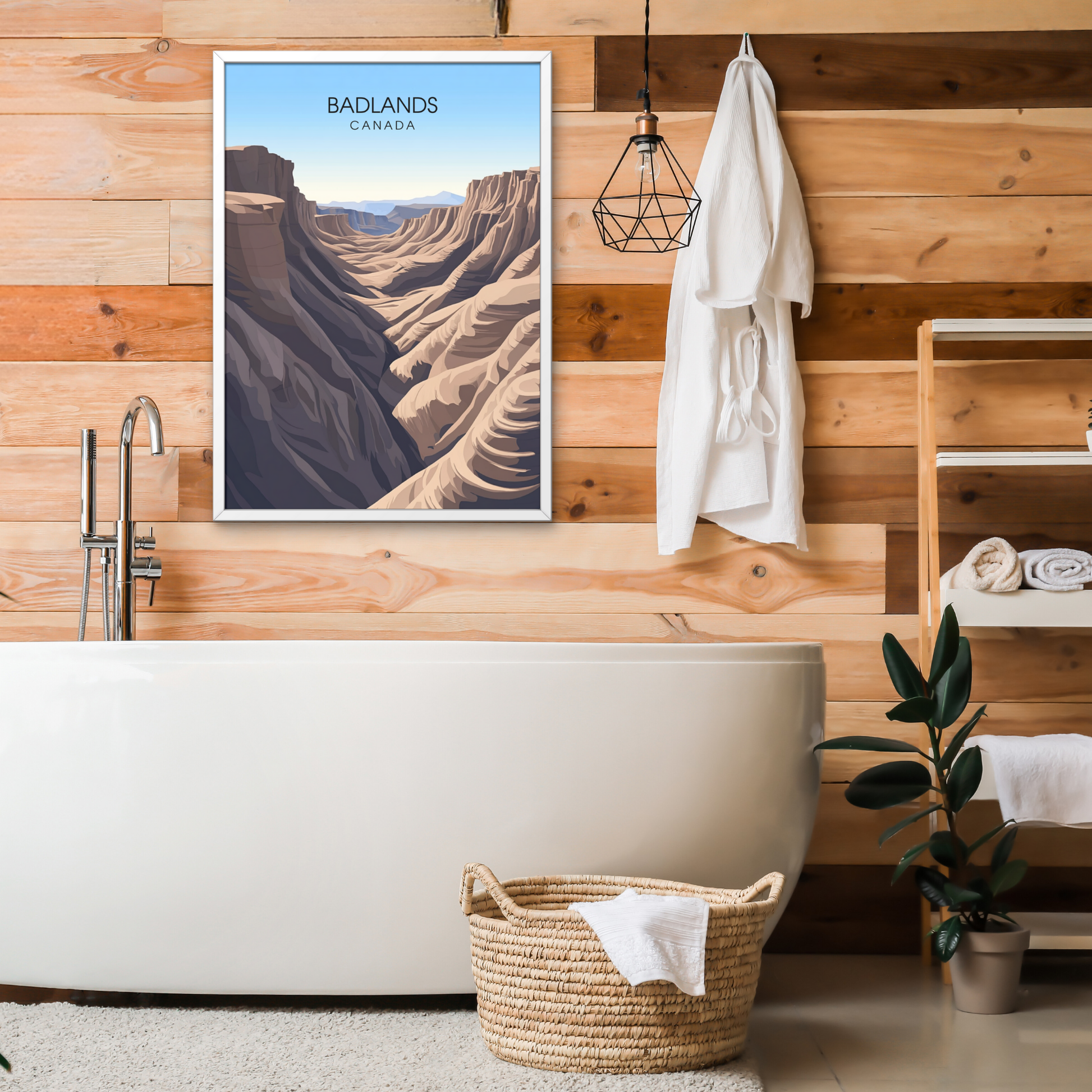 Affiche Badlands | Poster Canada | Affiche Canada