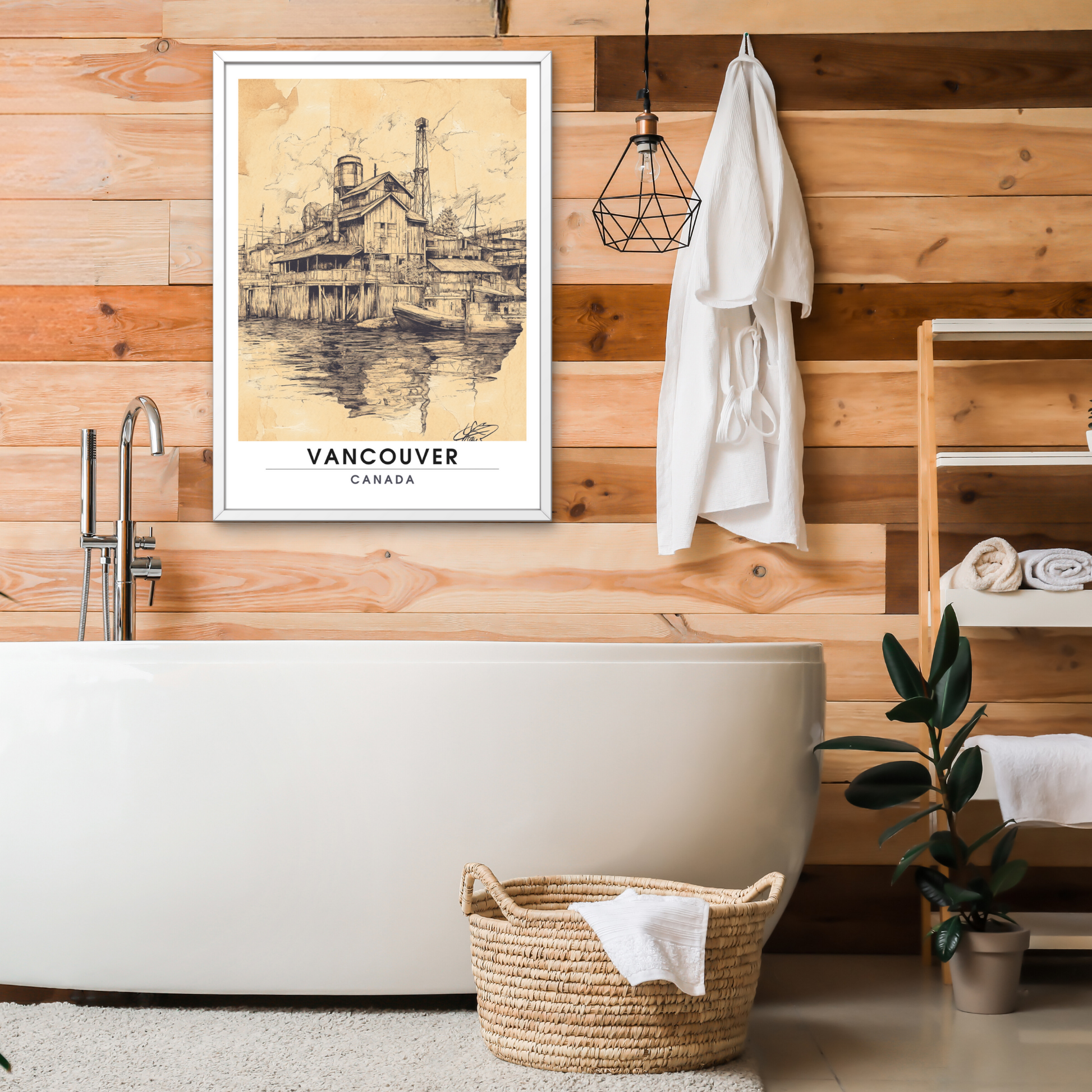 Affiche Vancouver | Poster Murale Canada | Affiche Canada