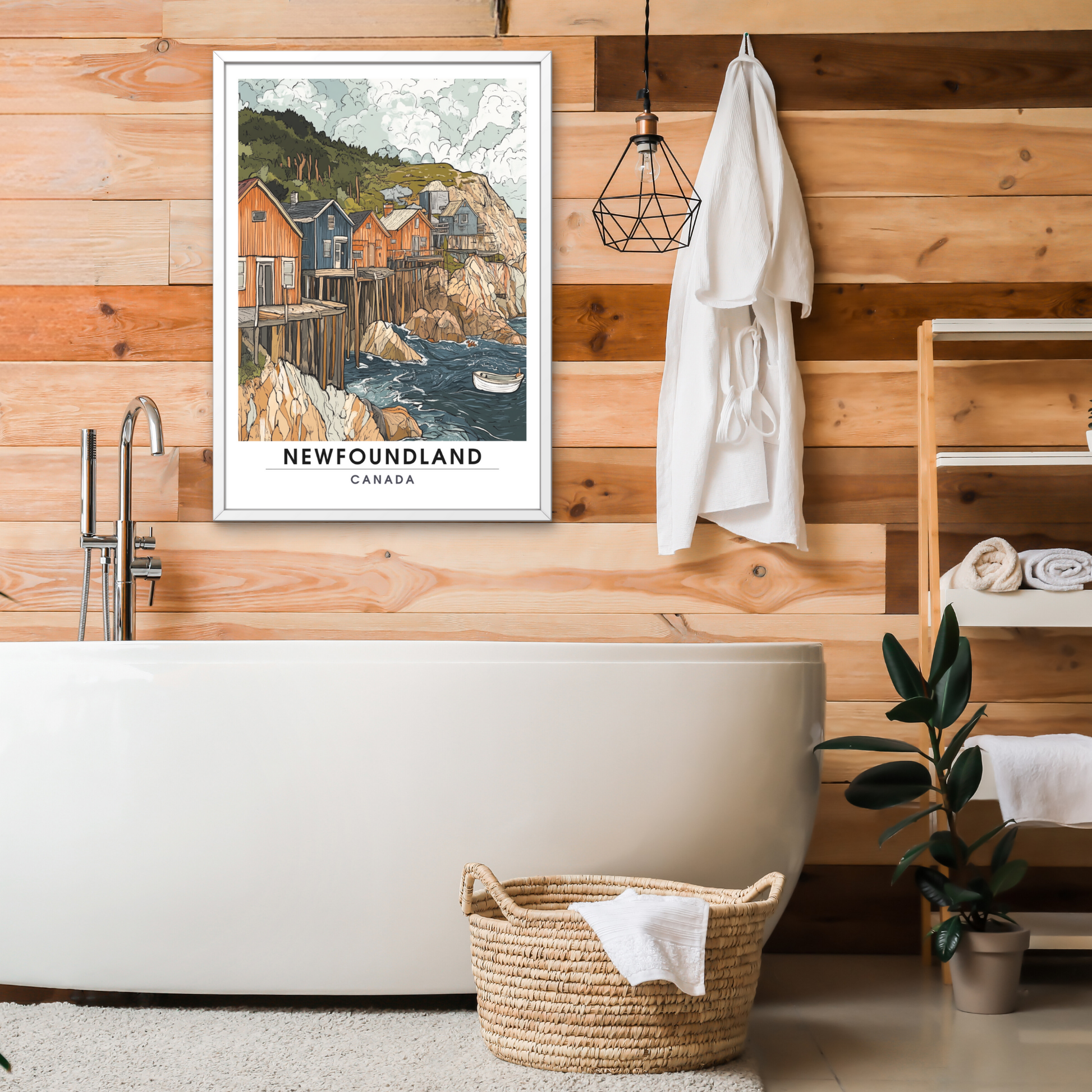 Affiche Terre Neuve | Impression Canada | Affiche Canada