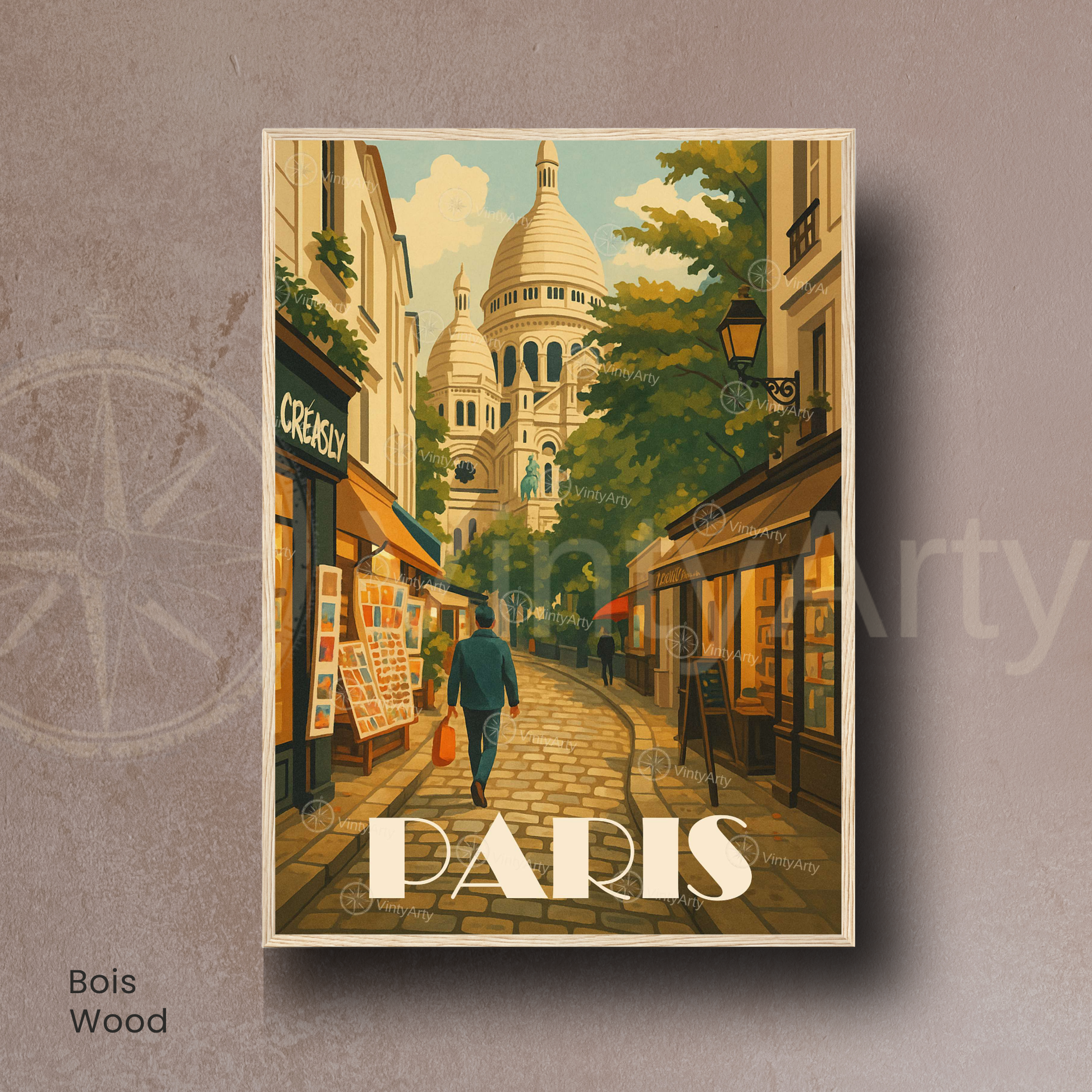 Affiche Paris | Impression Montmartre | Affiche France