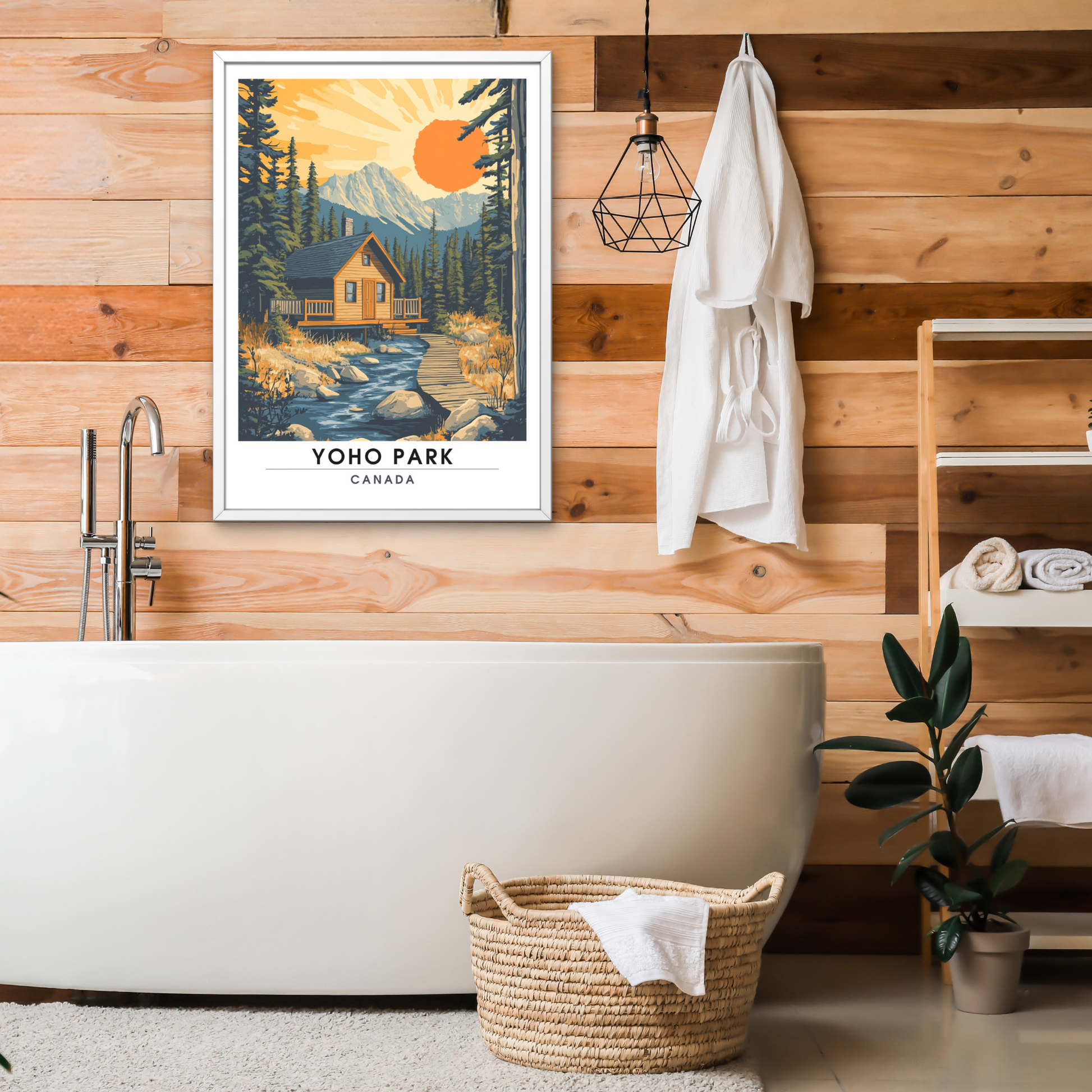 Affiche Parc national de Yoho | Poster Canada | Affiche Canada