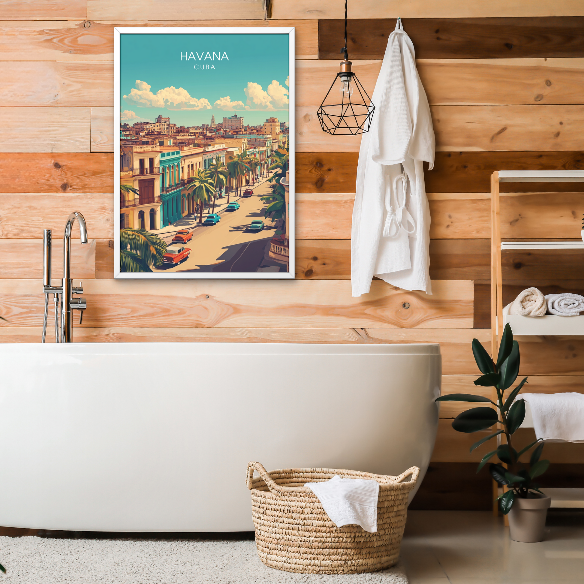 Affiche Havana | Impression déco Cuba | Affiche Cuba