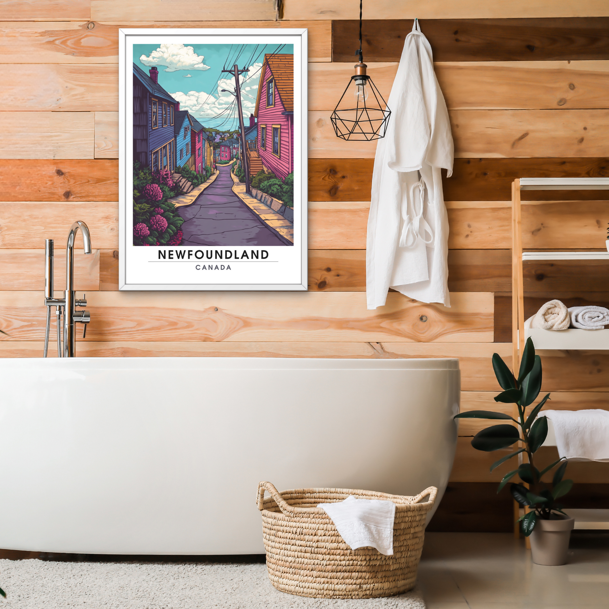 Affiche Terre Neuve | Poster Canada | Affiche Canada