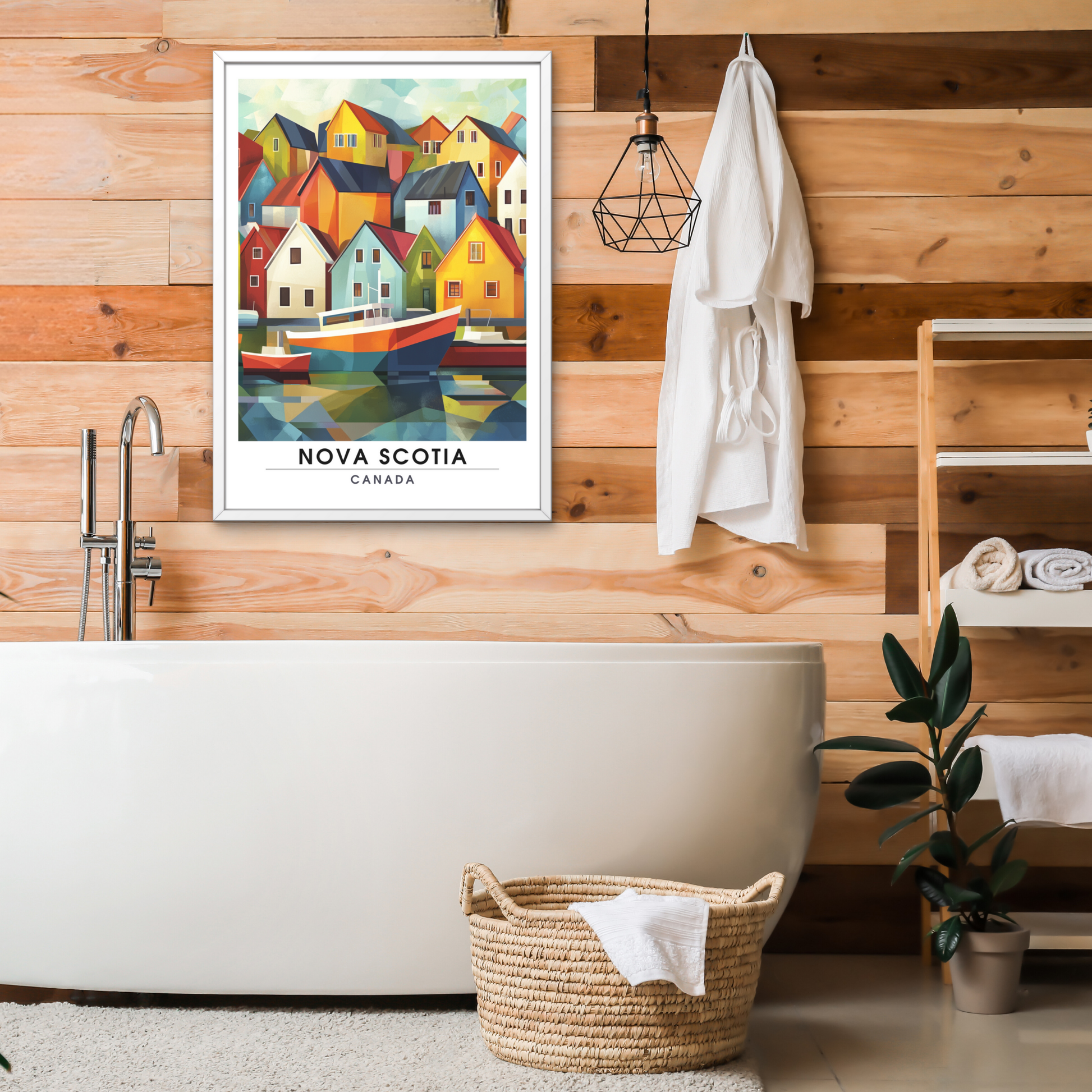 Affiche Nouvelle Écosse | Poster décoratif Canada | Affiche Canada