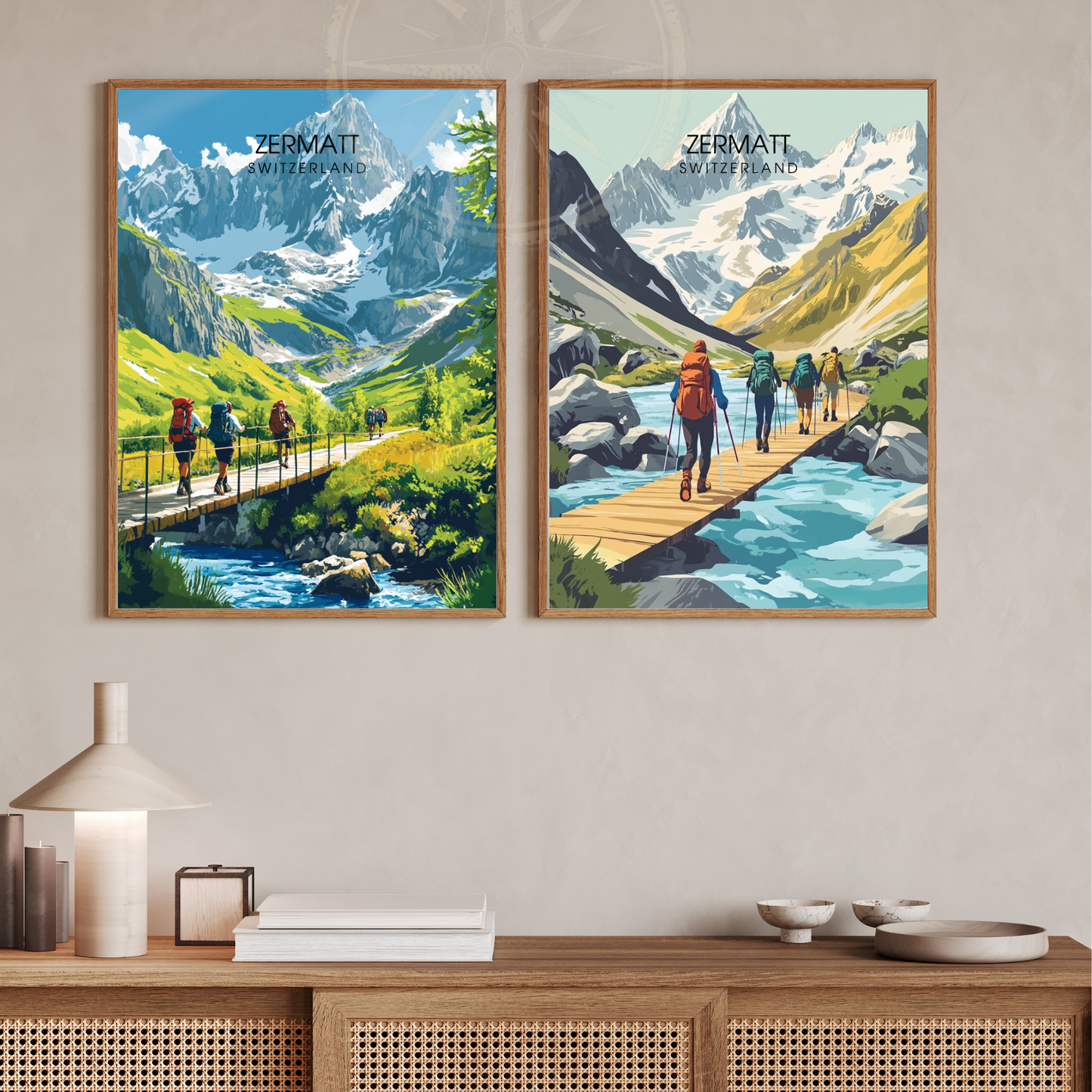 Affiche Zermatt | Impression Suisse | Affiche Suisse