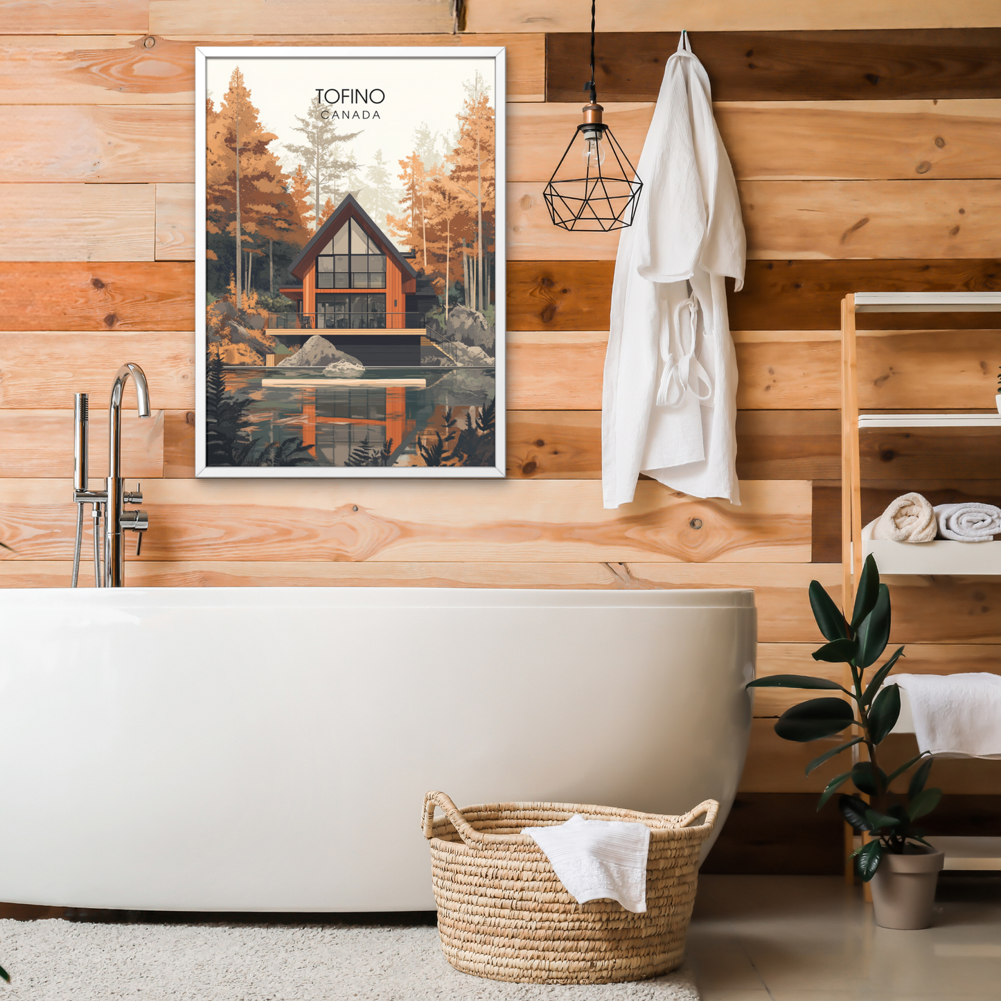 Affiche Tofino | Impression de voyage Canada | Affiche Canada