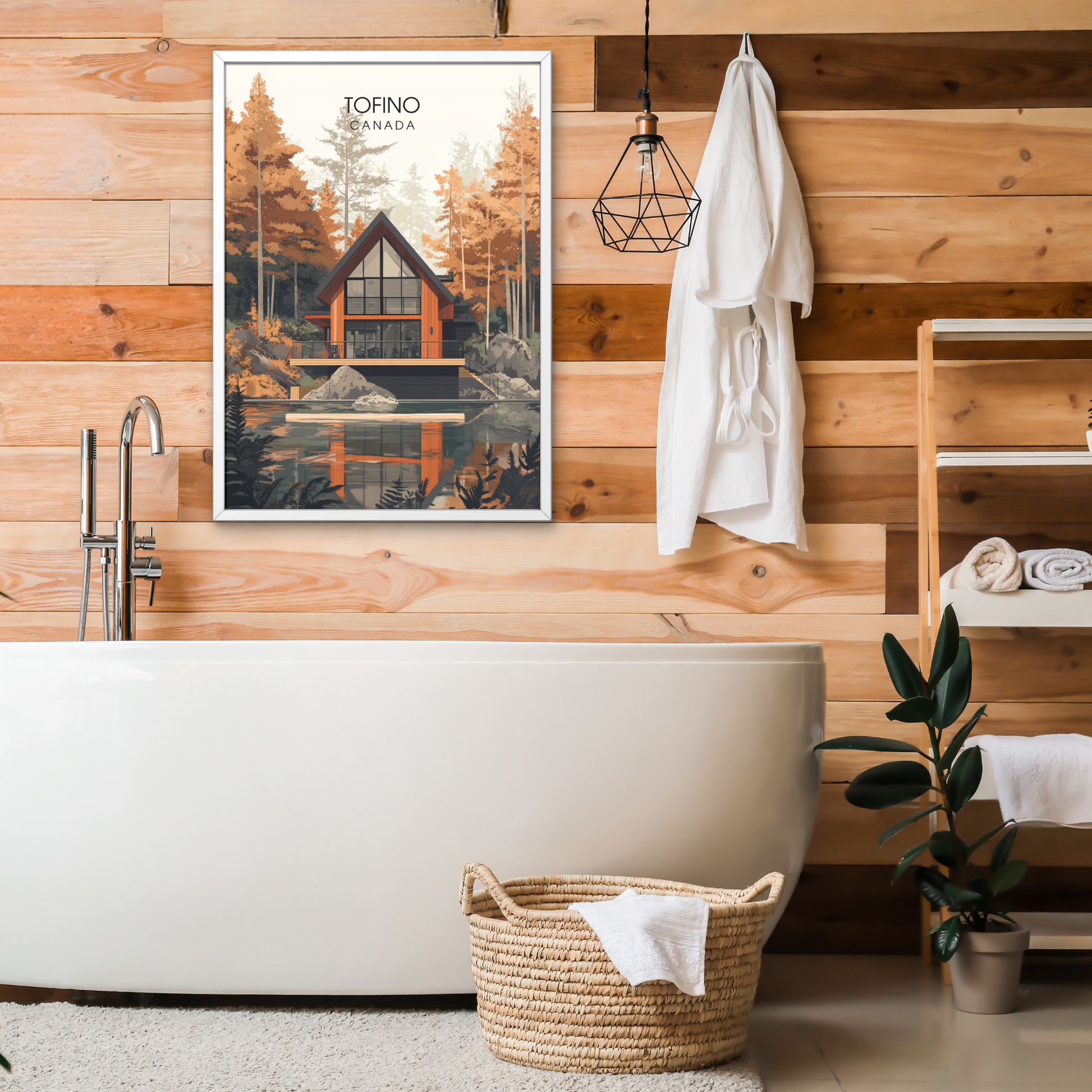 Affiche Tofino | Impression de voyage Canada | Affiche Canada