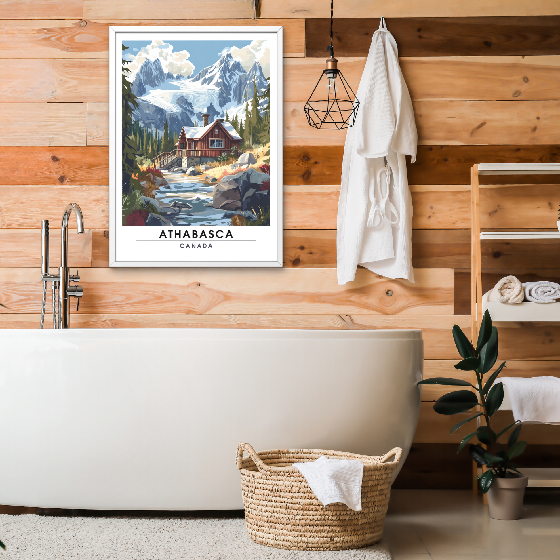 Affiche Glacier du athabasca | Poster Canada | Affiche Canada