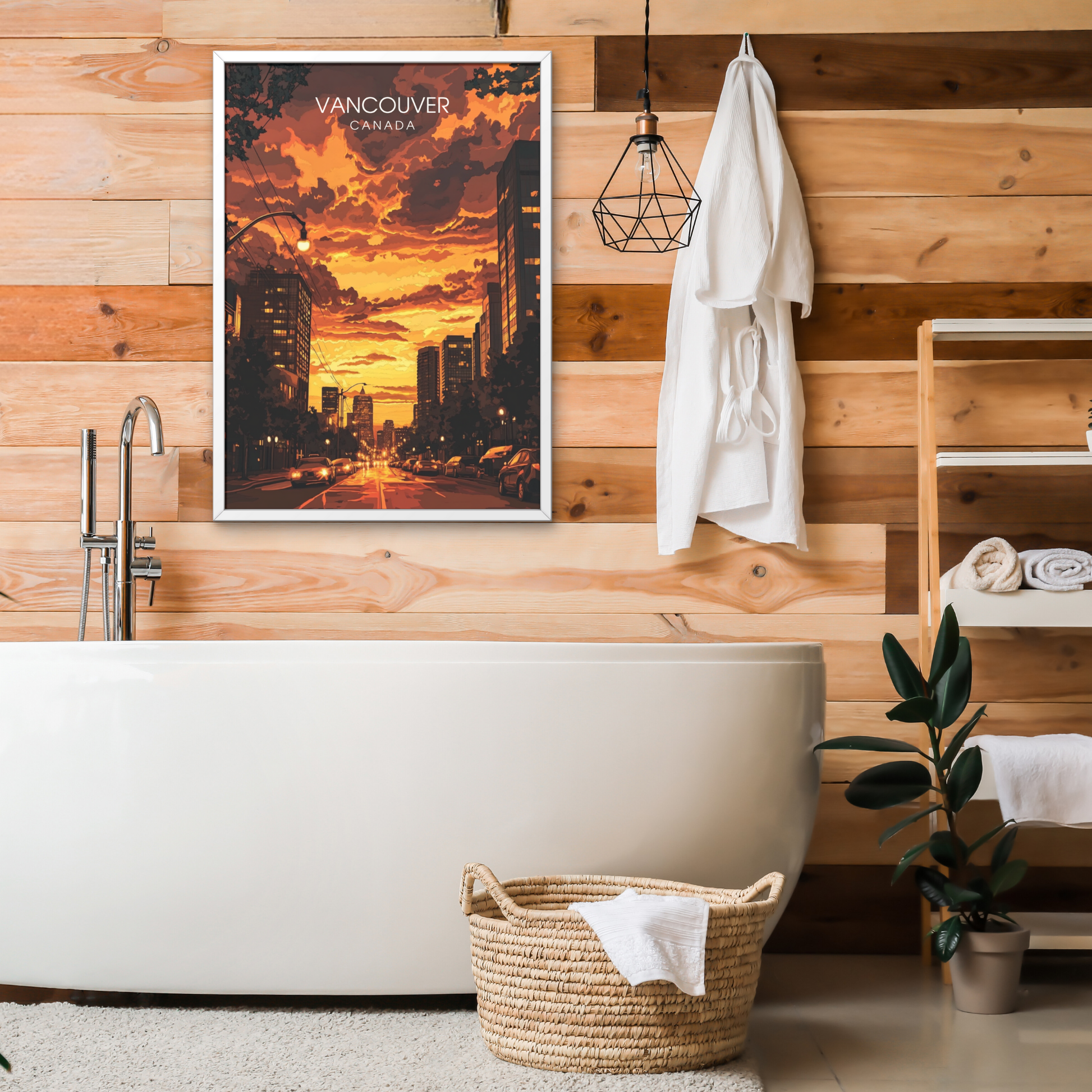 Affiche Vancouver | Impression Canada | Affiche Canada