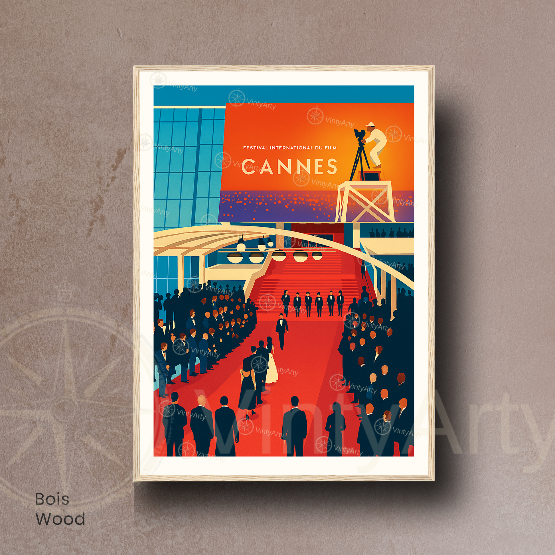 Affiche Cannes | Poster Festival de Cannes | Affiche France