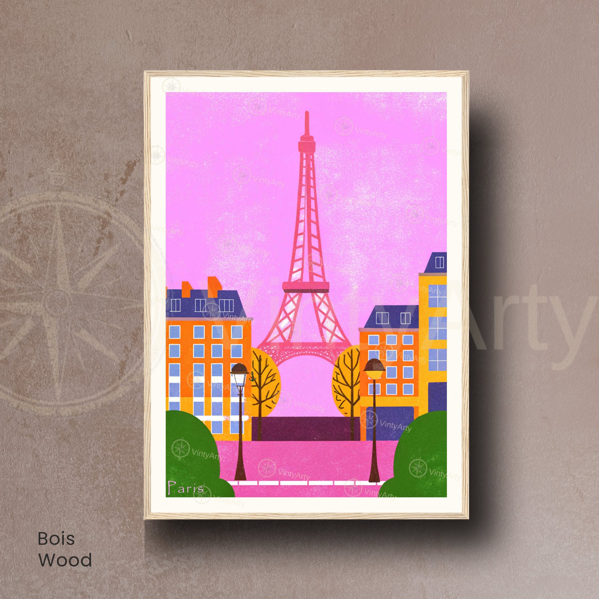 Affiche Paris | Impression Tour Eiffel | Affiche France