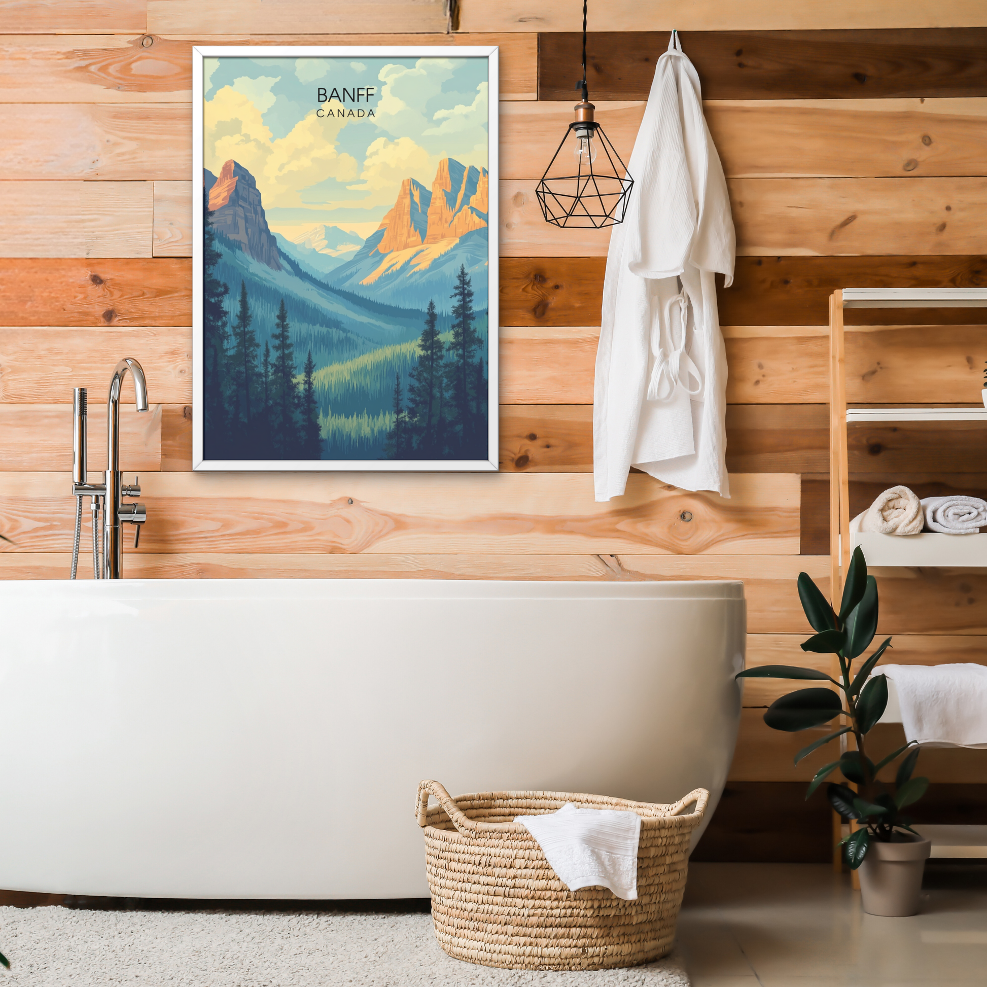 Affiche Parc national de Banff | Impression Canada | Affiche Canada