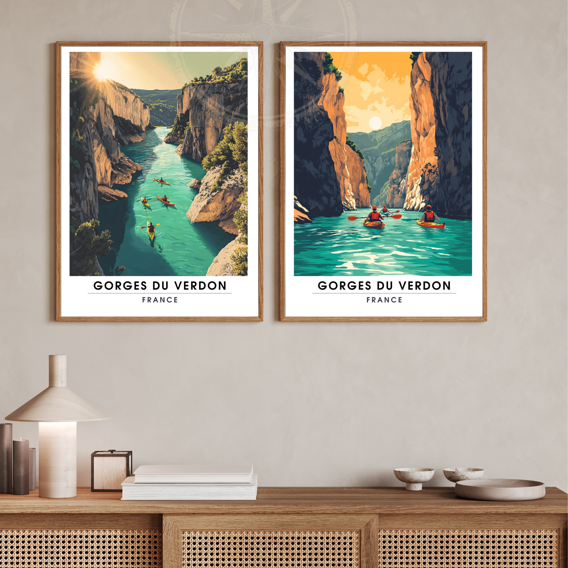 Affiche Gorges du Verdon | Impression France  |  Affiche France