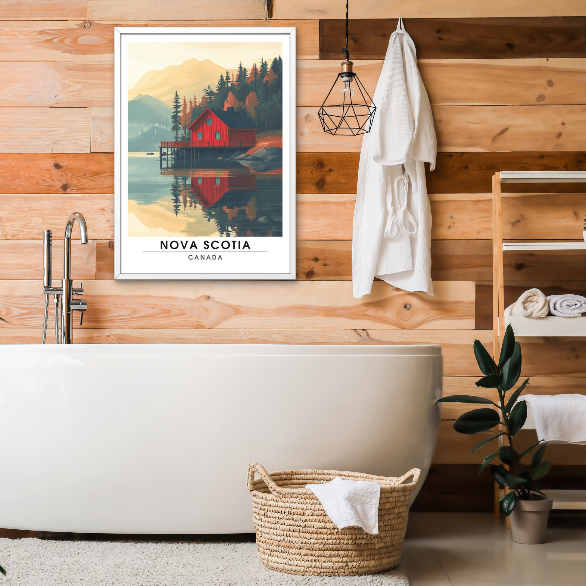 Affiche Nouvelle Écosse | Poster Canada | Affiche Canada