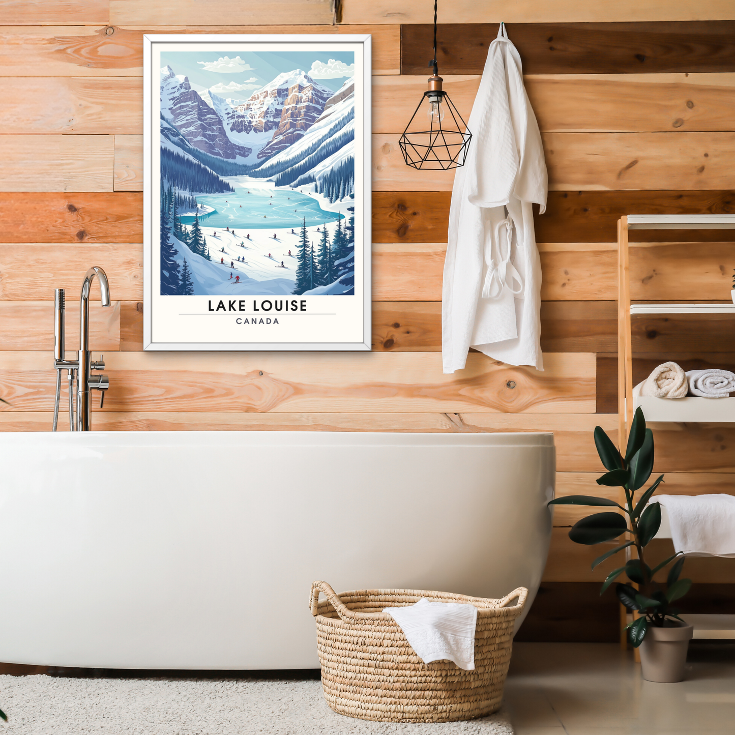 Affiche Whistler Blackcomb, Canada | impression de voyage Whistler Blackcomb | Affiche Ski