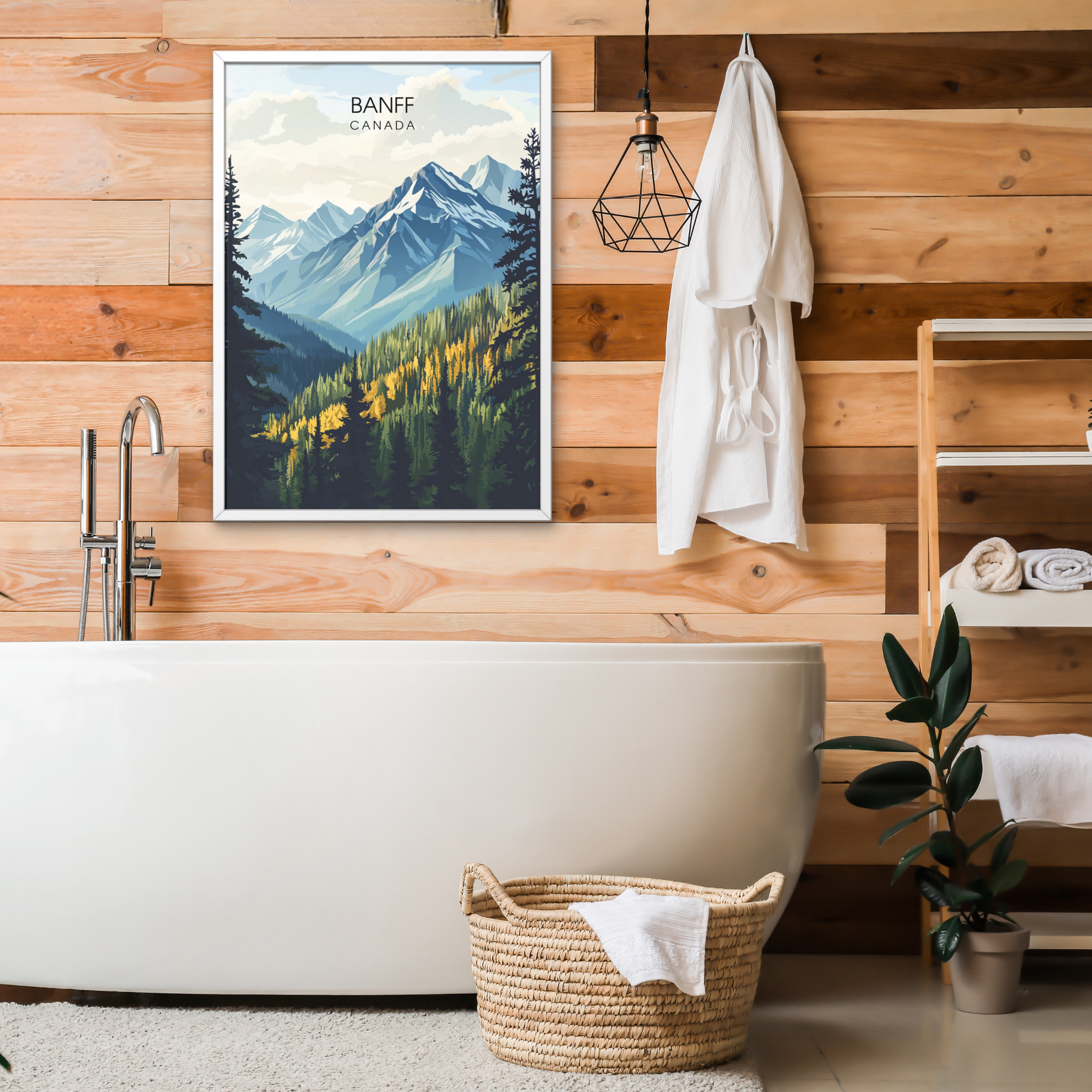 Affiche Parc national de Banff | Poster Canada | Affiche Canada