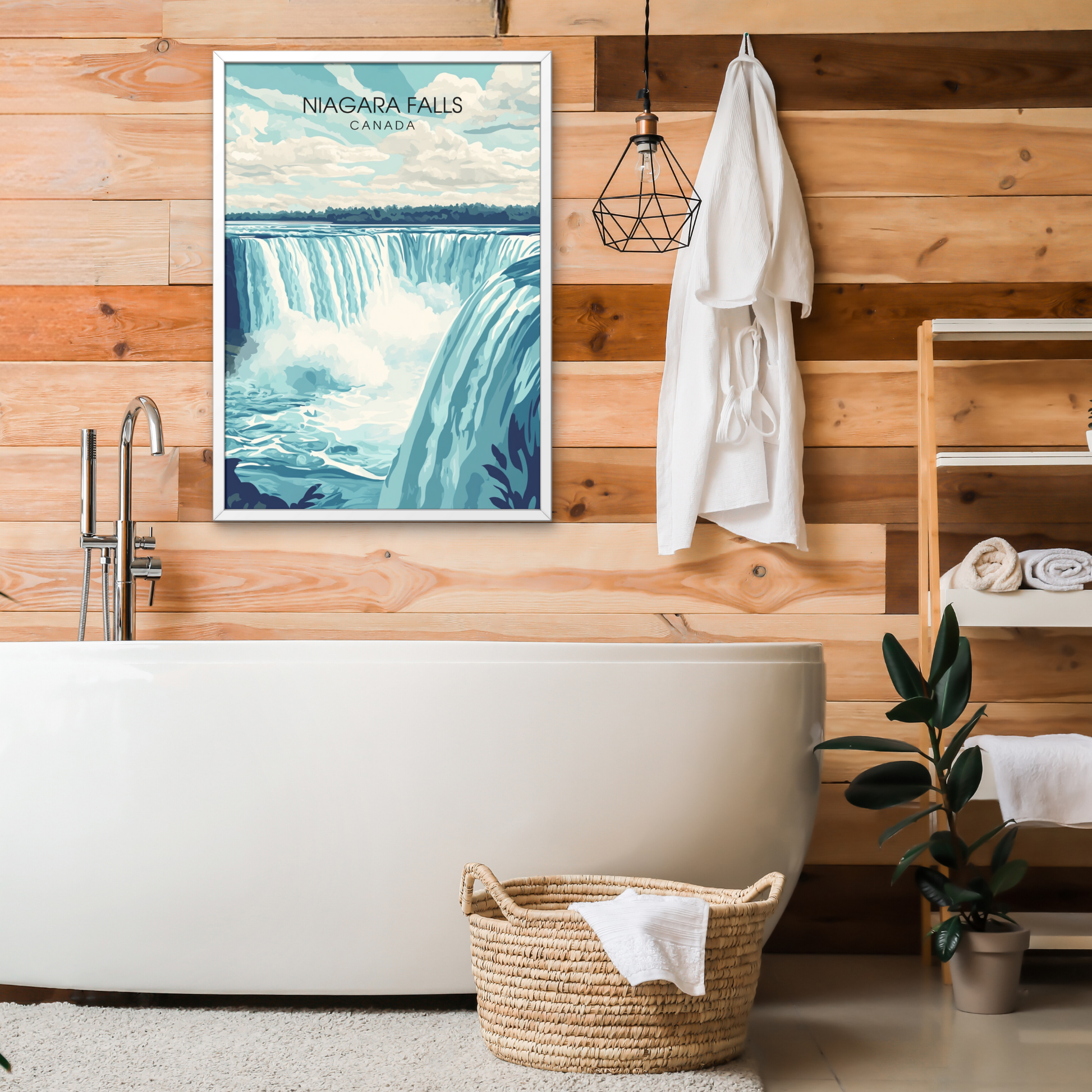 Affiche Chutes du Niagara | Poster Murale Canada | Affiche Canada