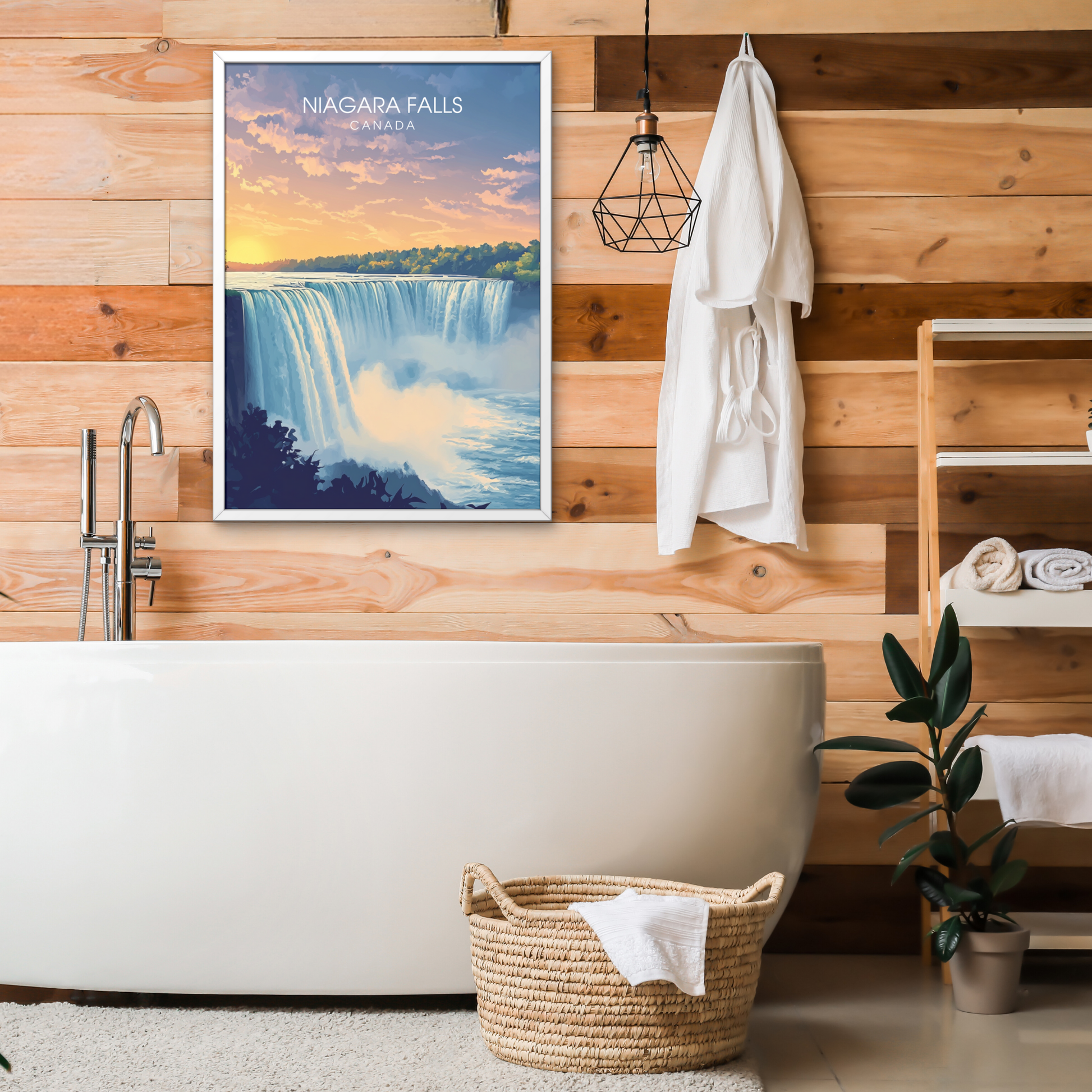 Affiche Chutes du Niagara | Poster Canada | Affiche Canada
