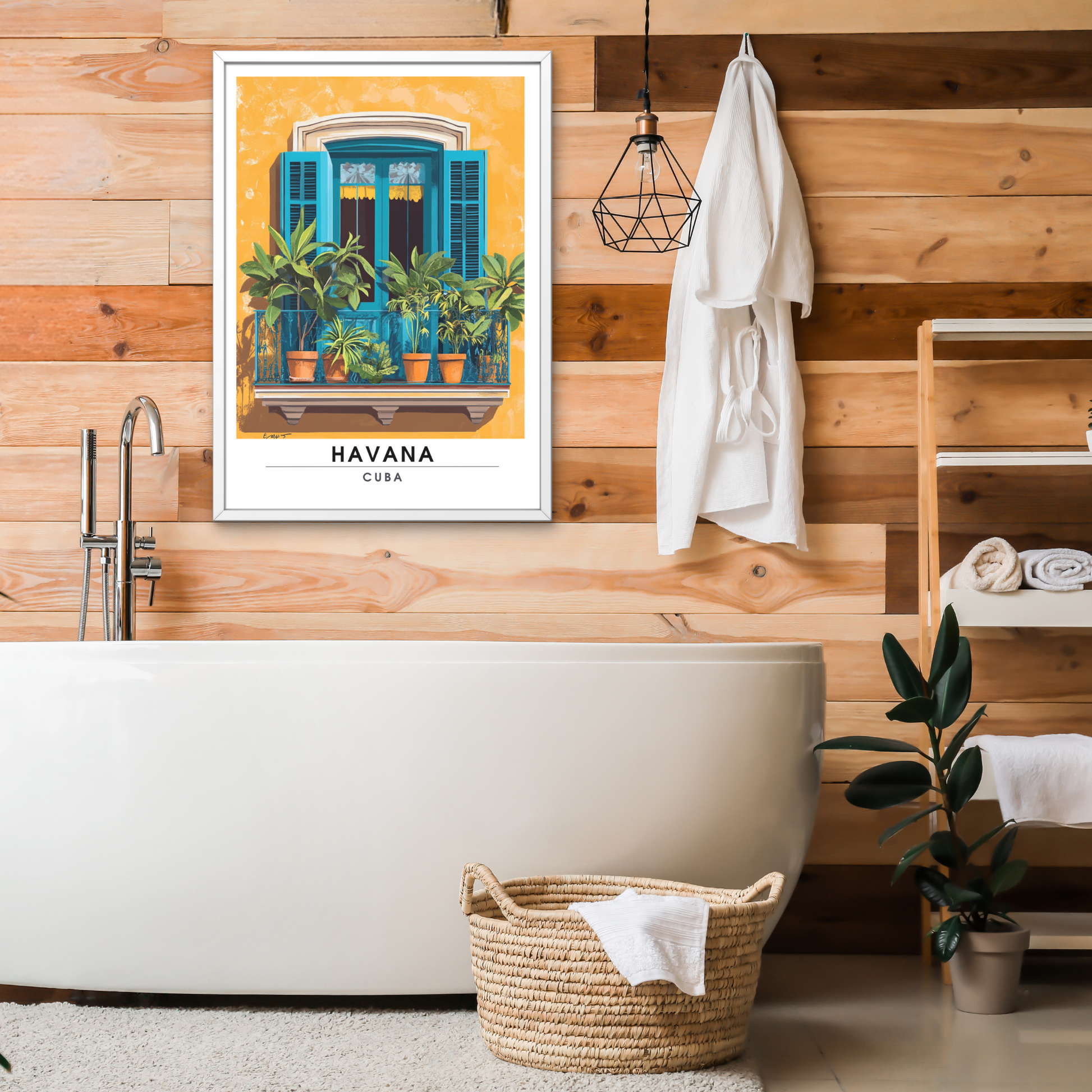 Affiche Havana | Impression de voyage Cuba | Affiche Cuba