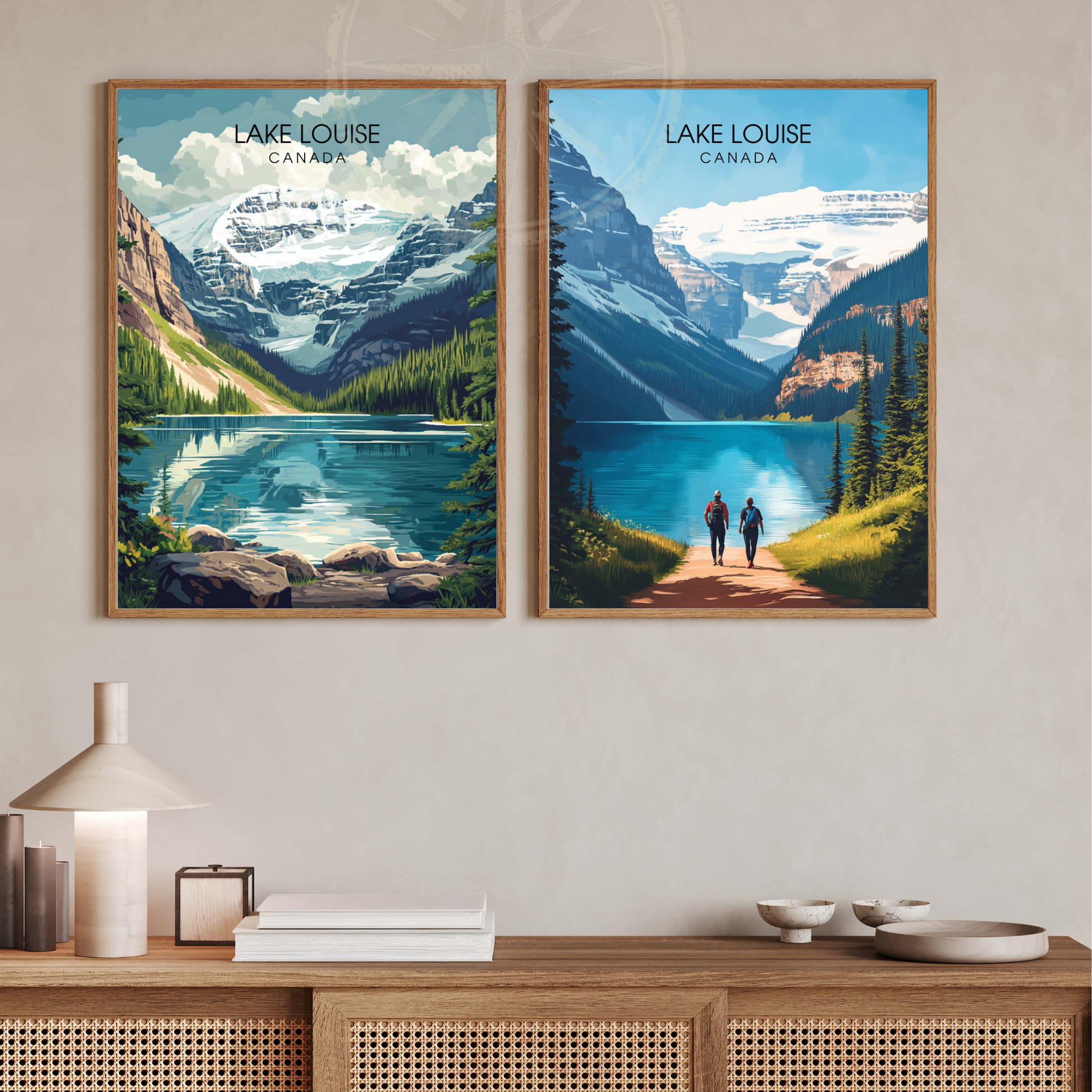 Affiche Lac Louise | Impression Canada | Affiche Lac