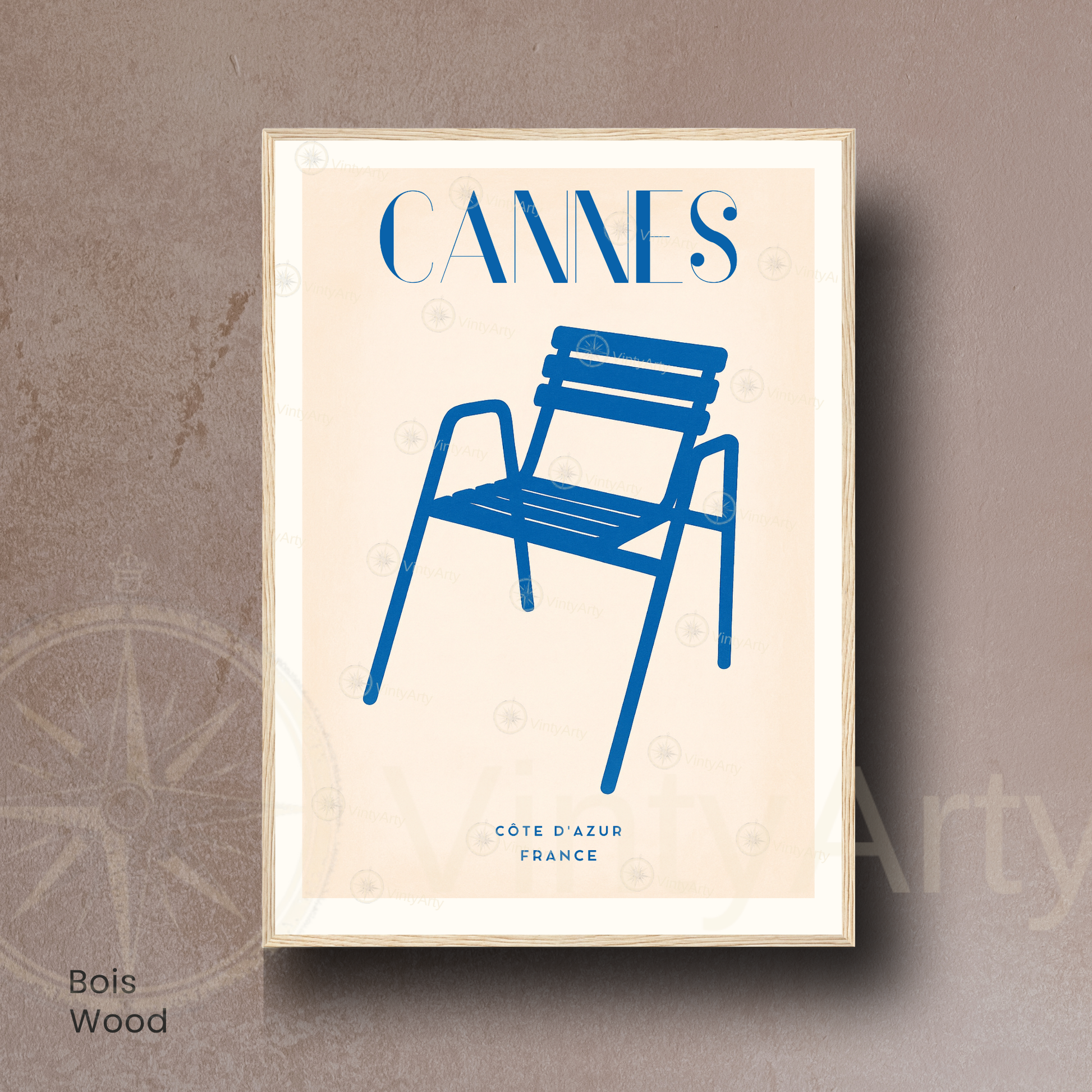 Affiche Cannes | Impression Côte d’Azur | Affiche France