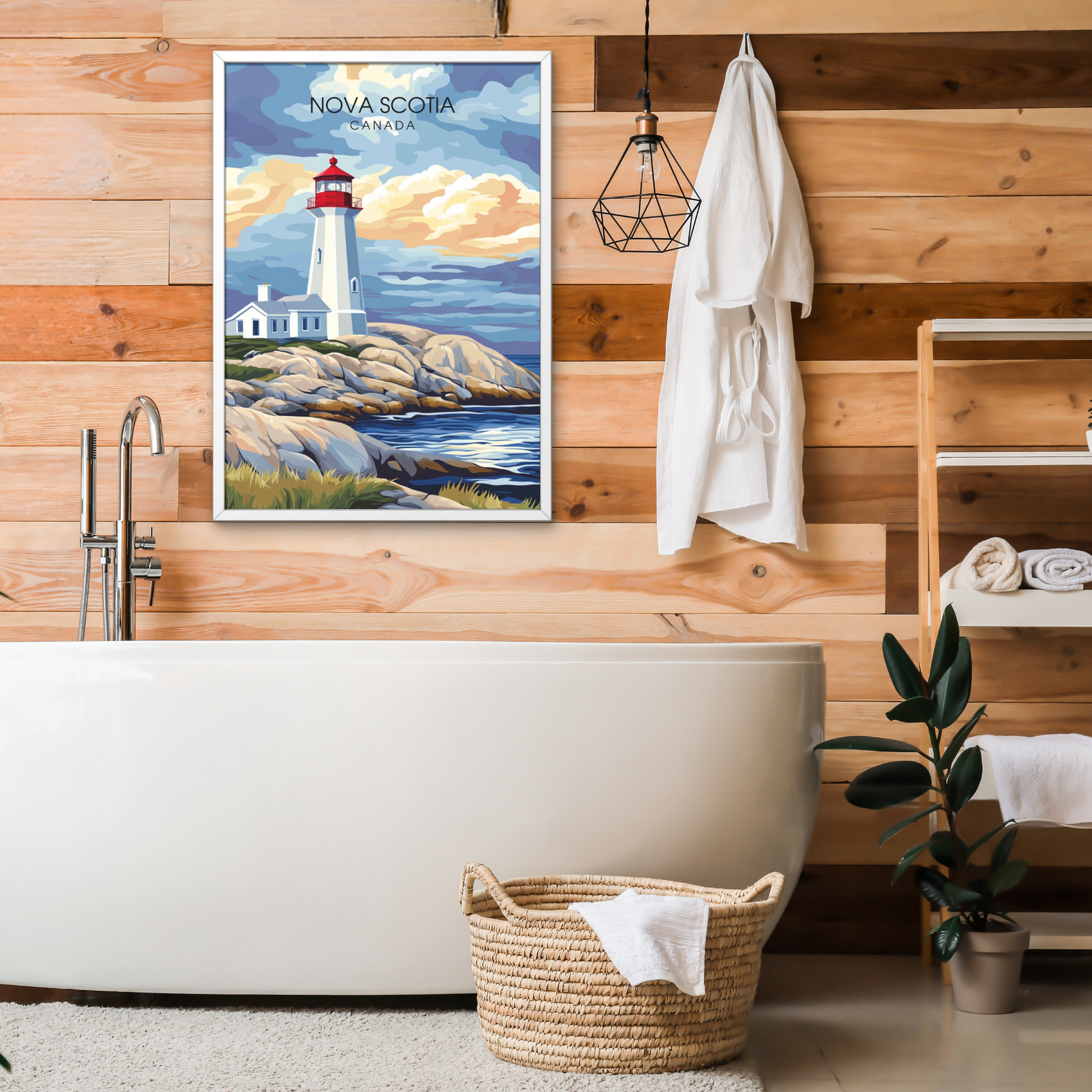 Affiche Nouvelle Écosse | Impression Canada | Affiche Canada