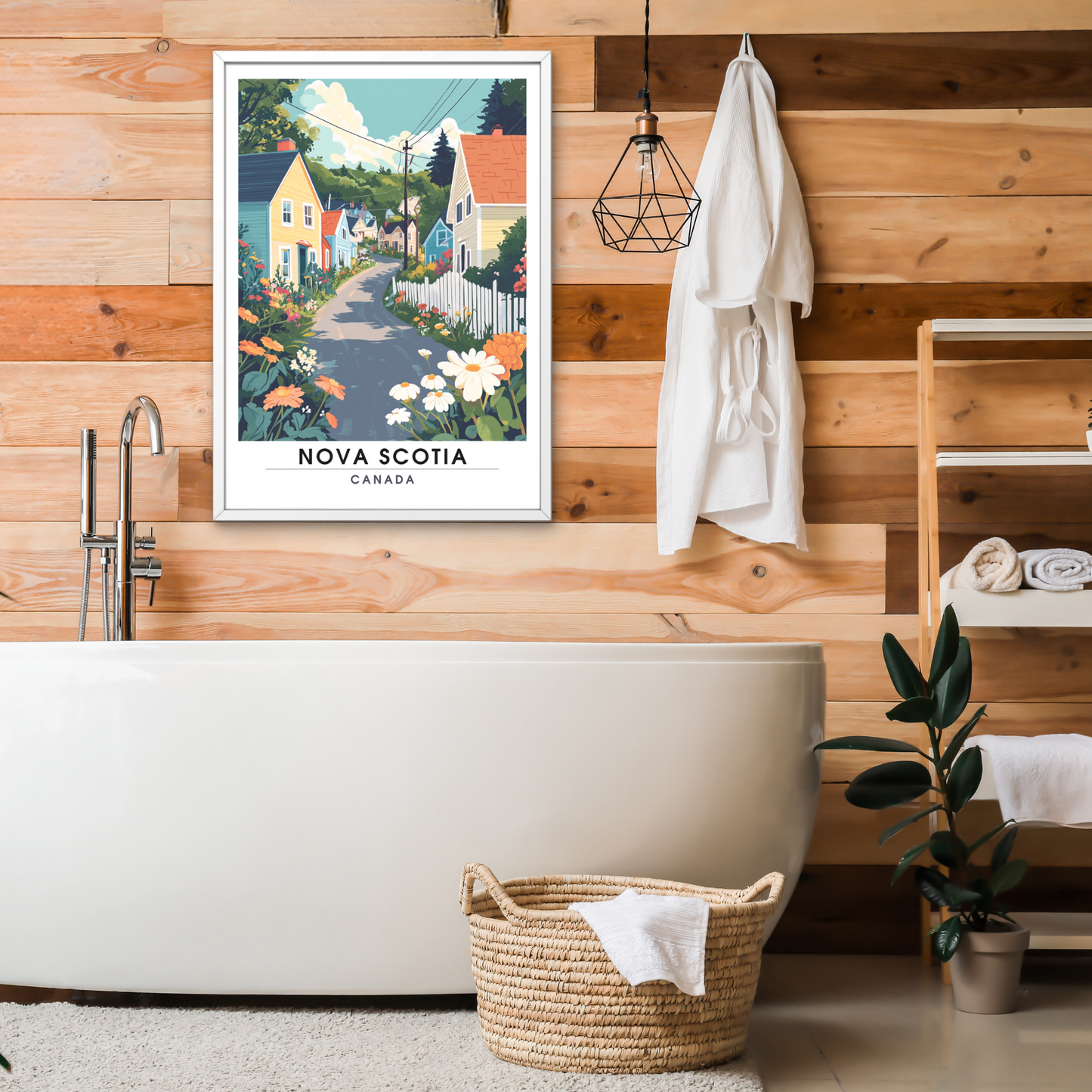 Affiche Nouvelle Écosse | Poster Murale Canada | Affiche Canada